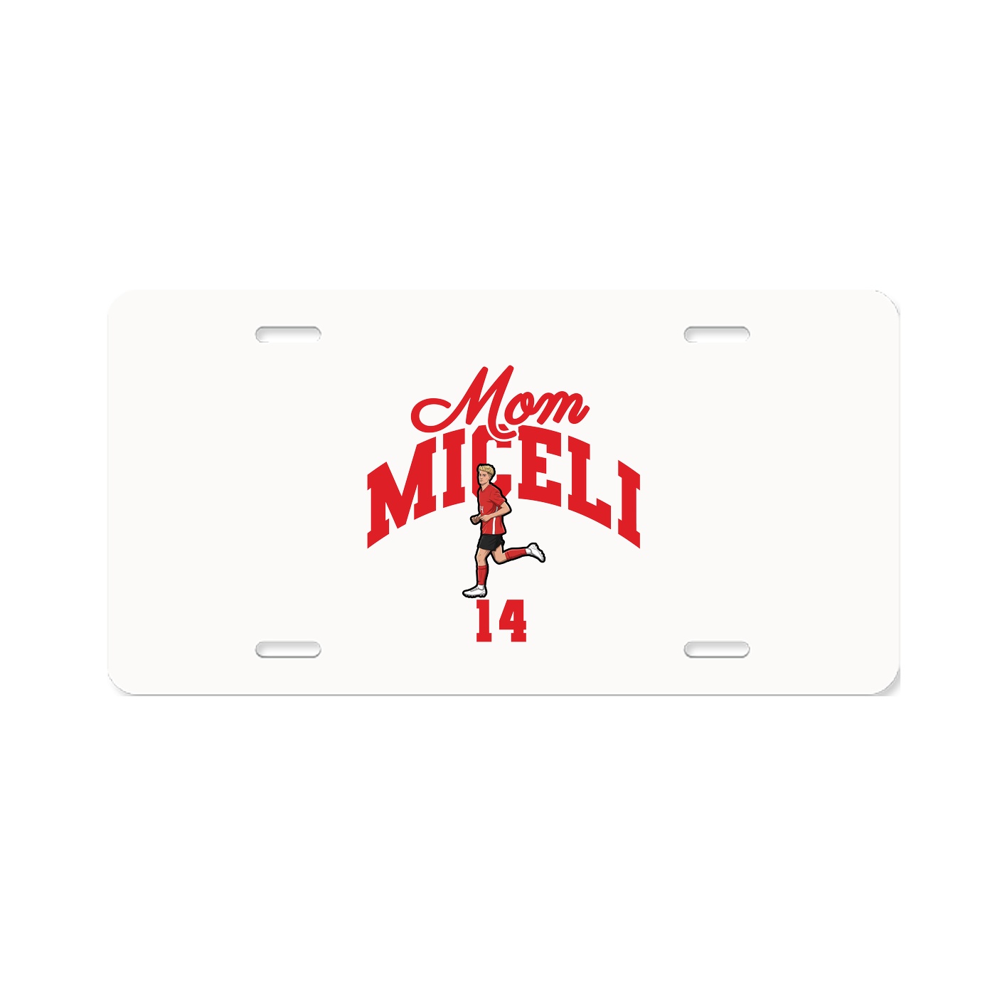 License Plate — Mothers Day Arch in Classic