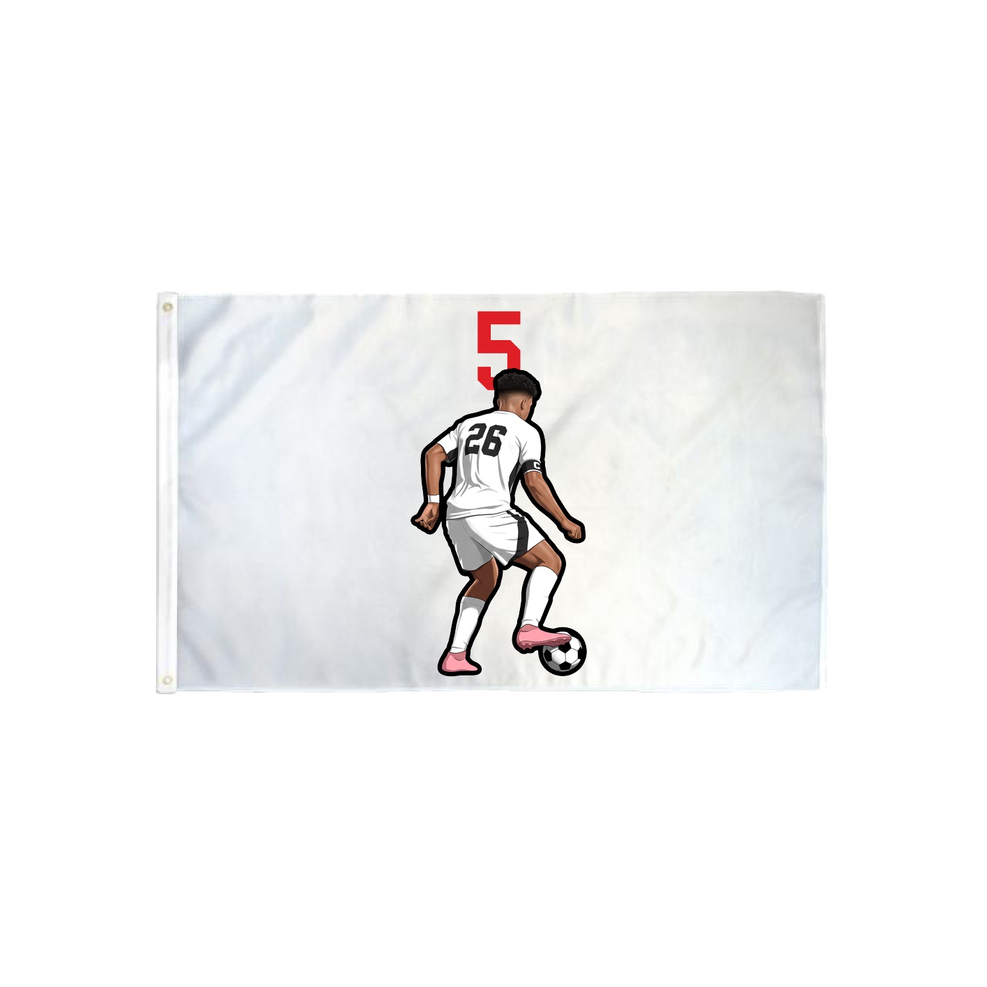 3x5 Flag — Number Top in Classic