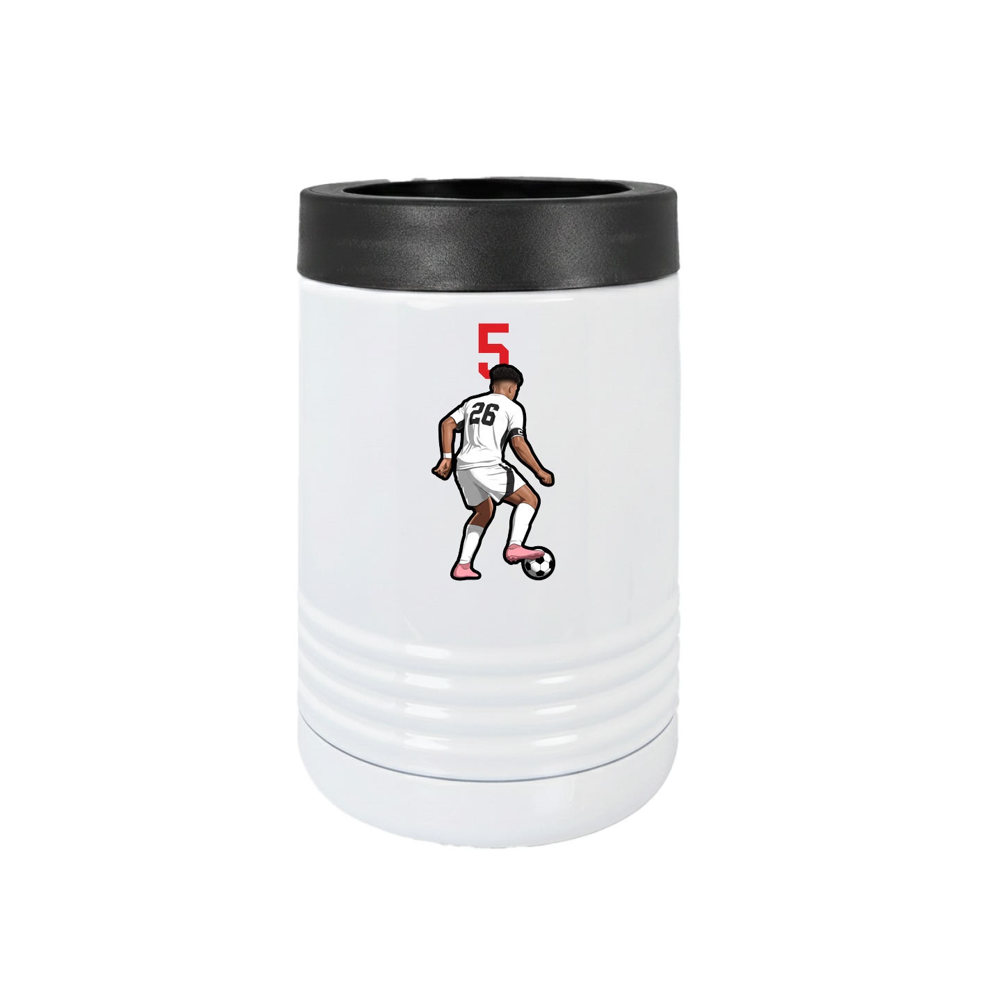 Beverage Holder — Number Top in White