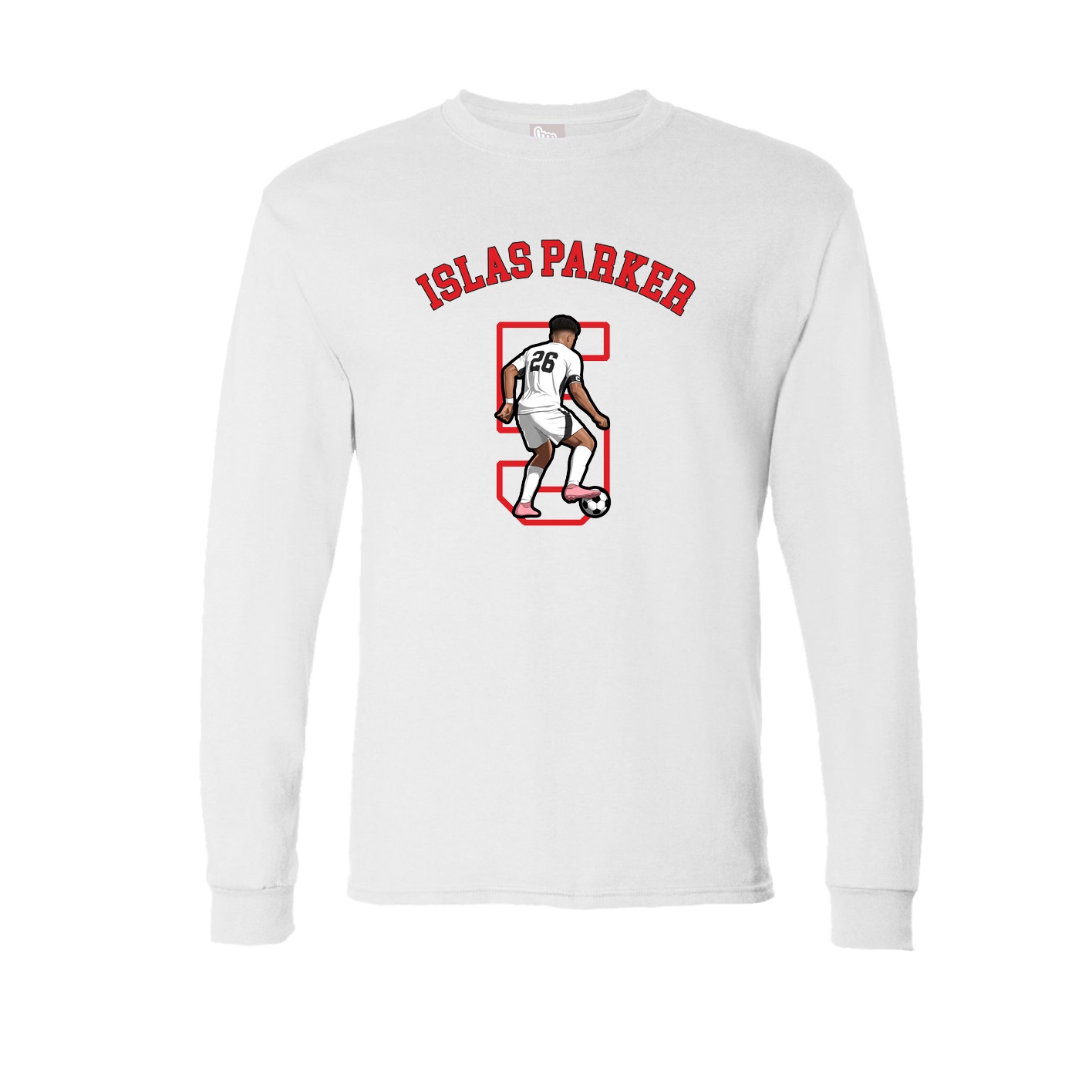 Long Sleeve Tee — Shirsey Arch in White
