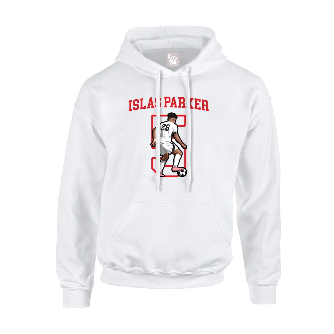 Youth Hoodie — Shirsey in White