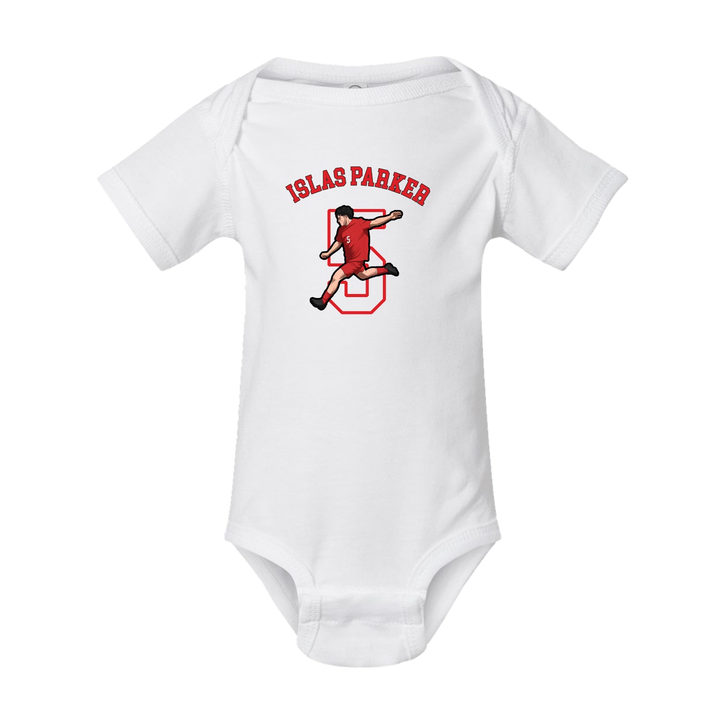 Baby Onesie — Shirsey Arch in White