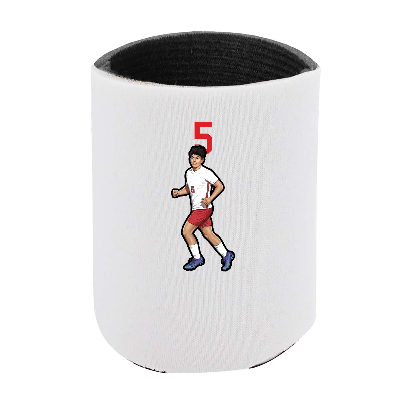 Can Holder — Number Top in White