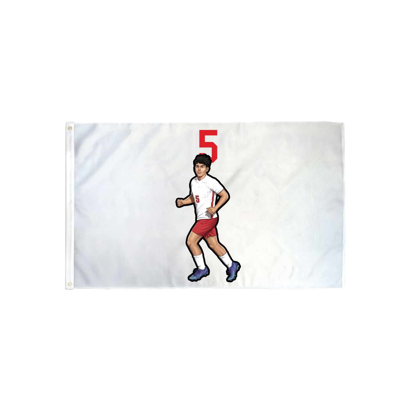 3x5 Flag — Number Top in Classic
