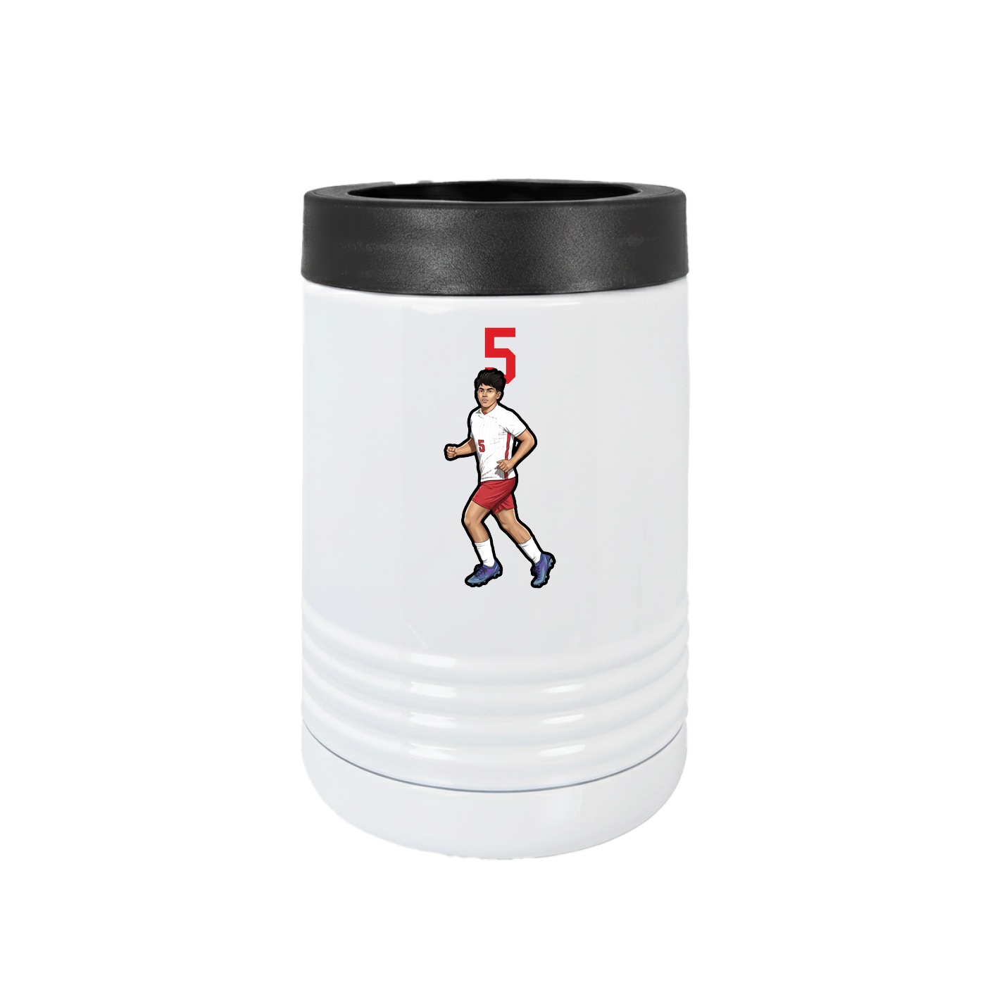 Beverage Holder — Number Top in White
