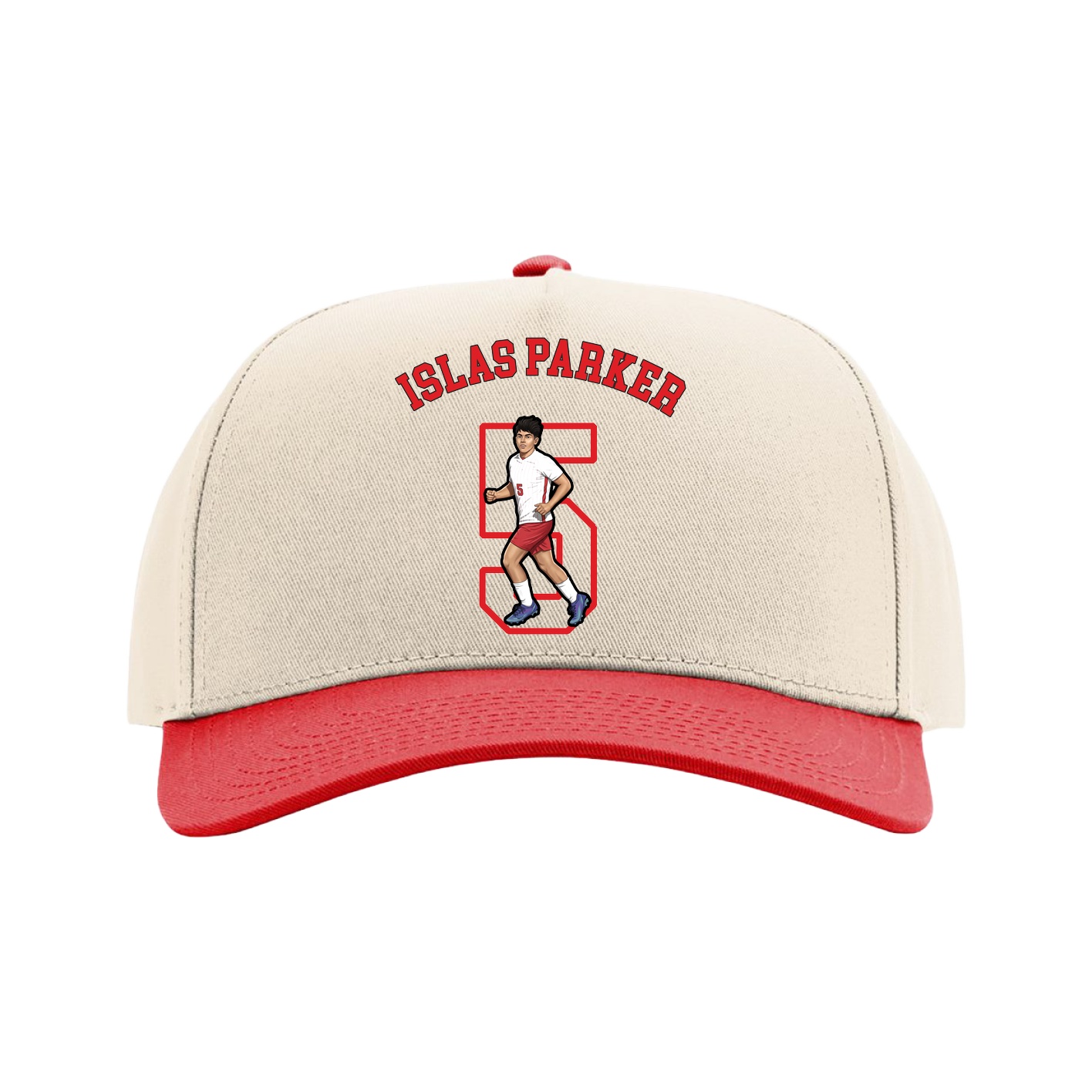 Full Fabric Five-Panel Champ Cap