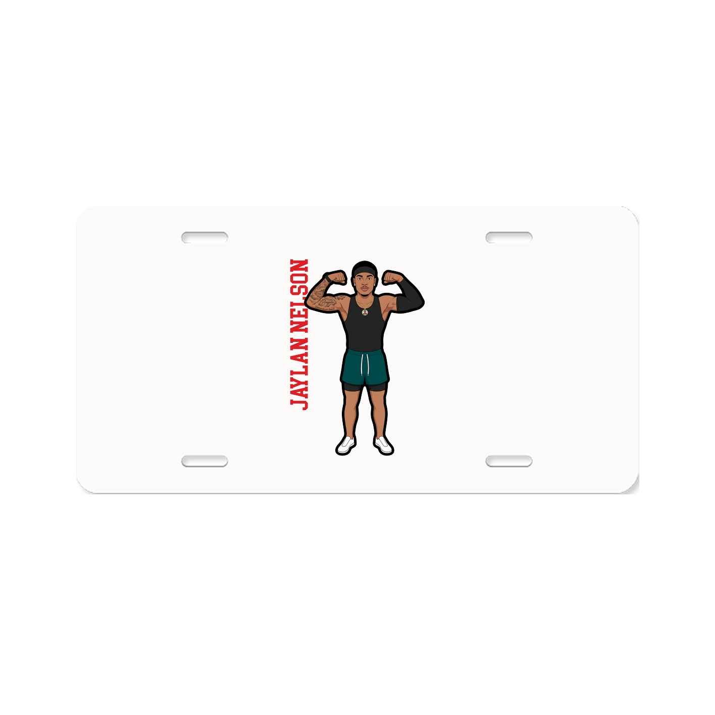 Aluminum License Plate