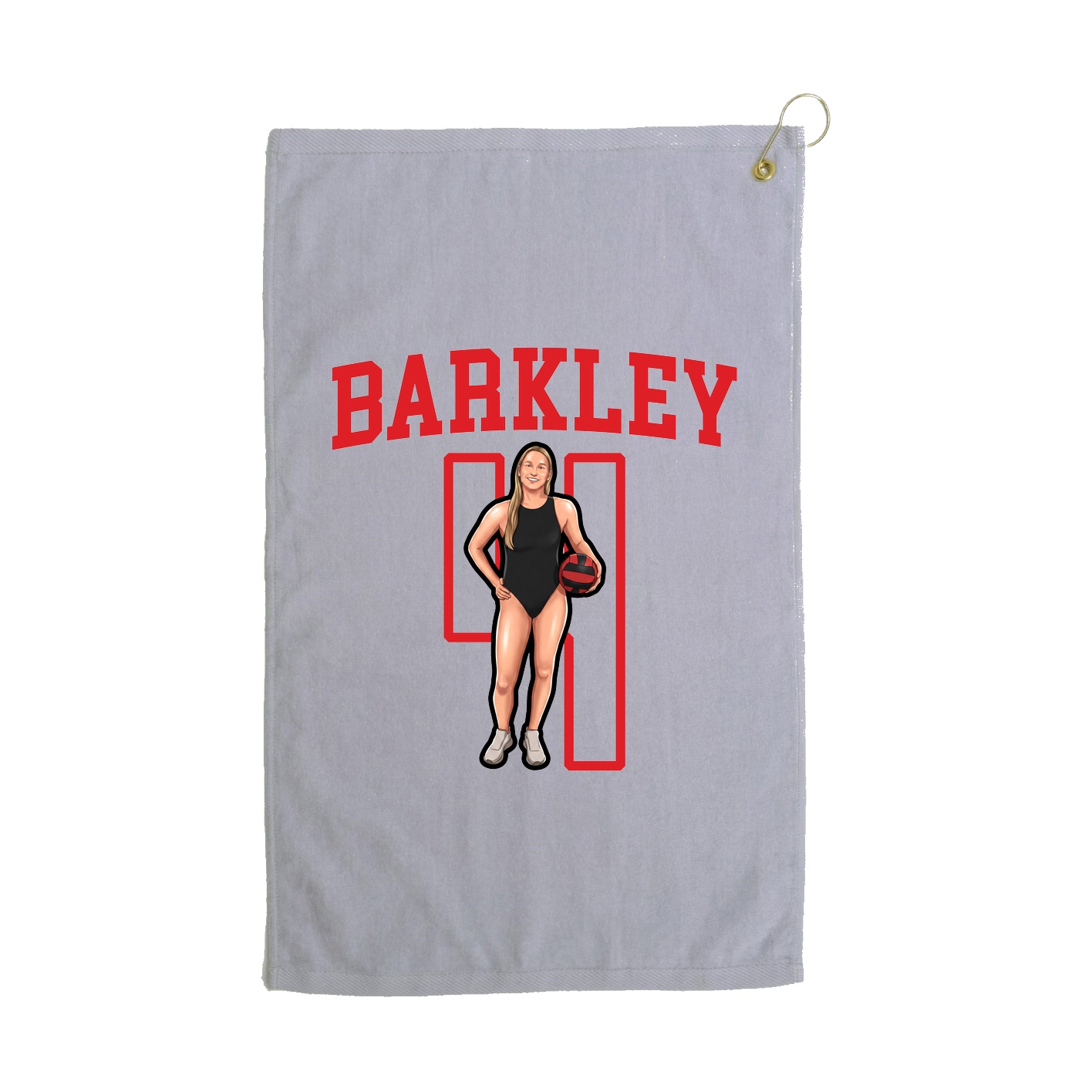 Golf Towel — Shirsey in Grey