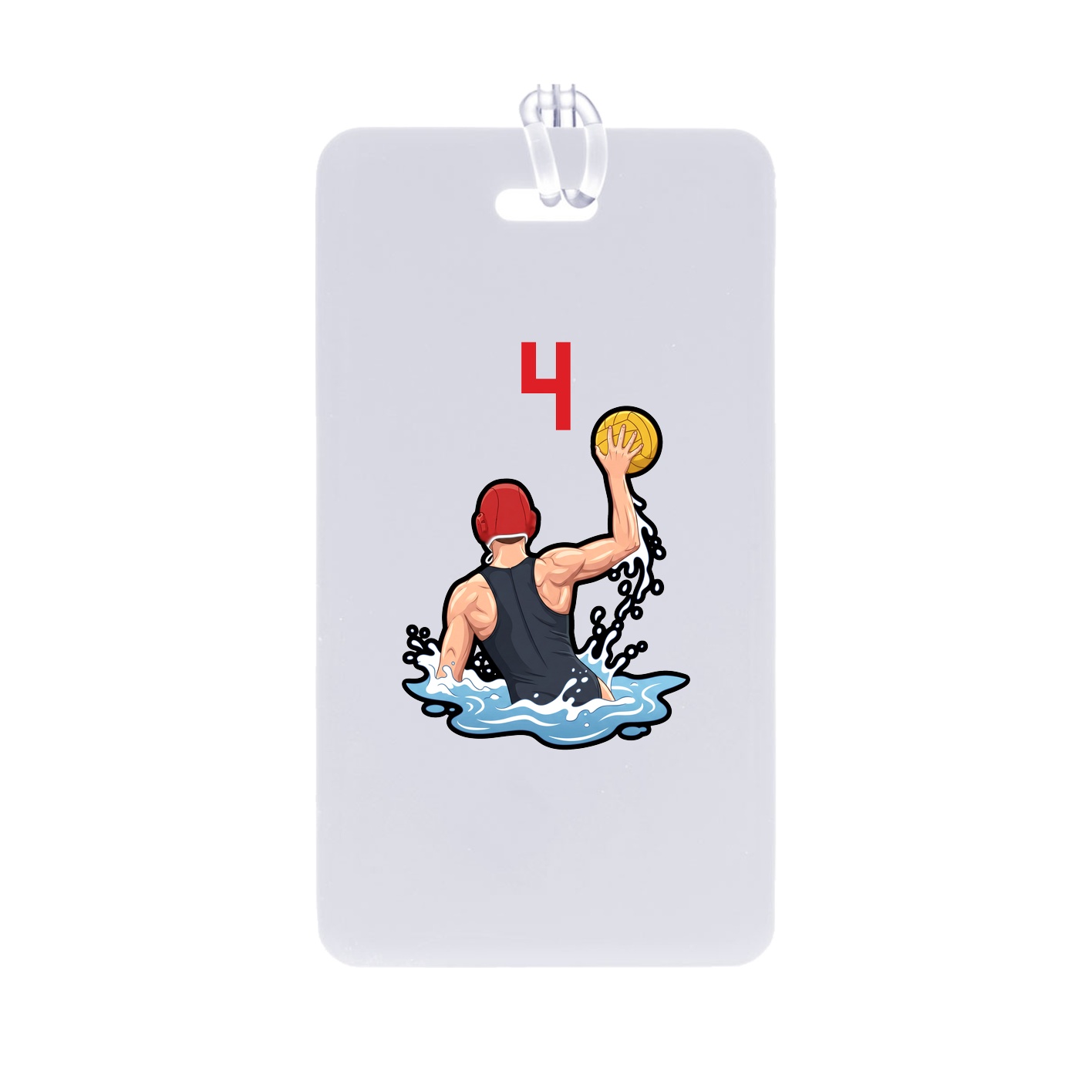 Bag Tag — Number Top in Classic