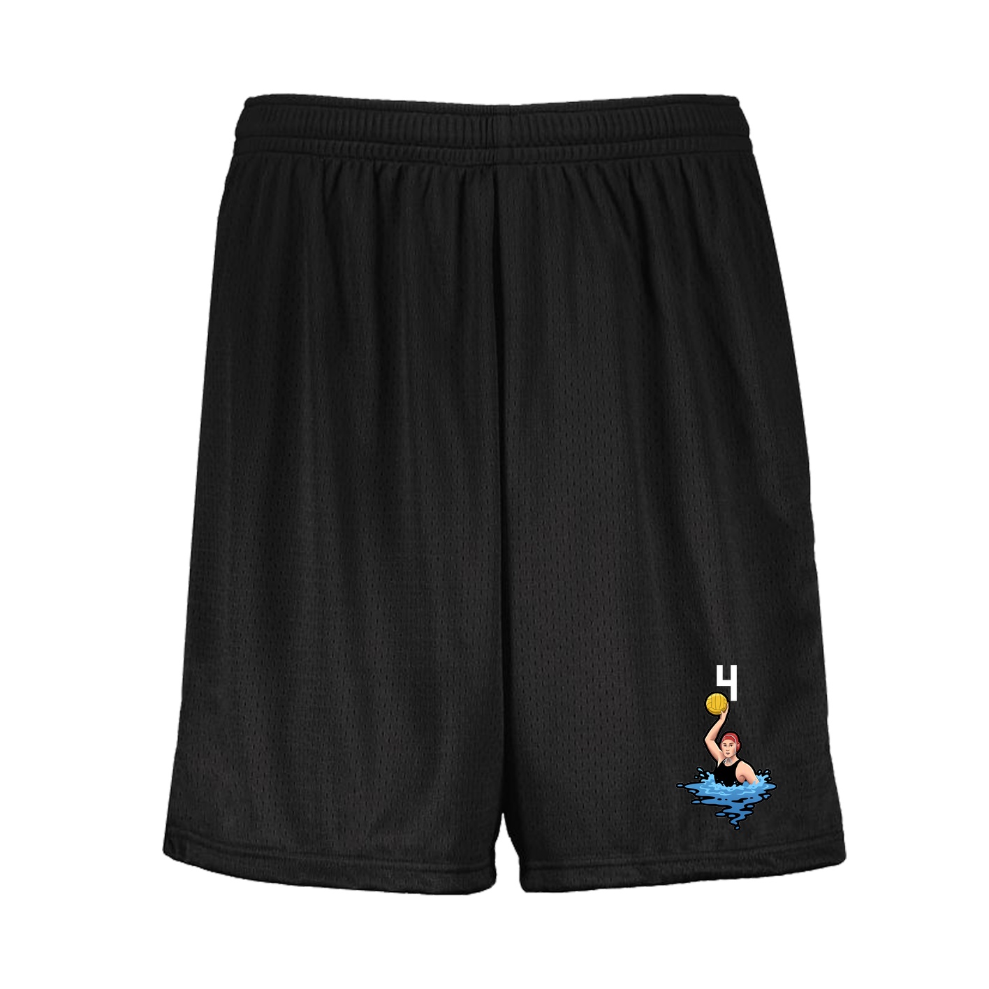 Shorts — Number Top in Black