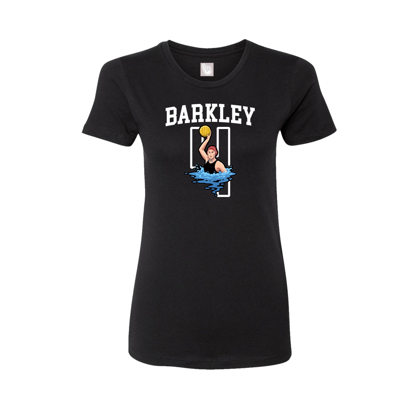 Fitted Women's Tee — Shirsey in Black