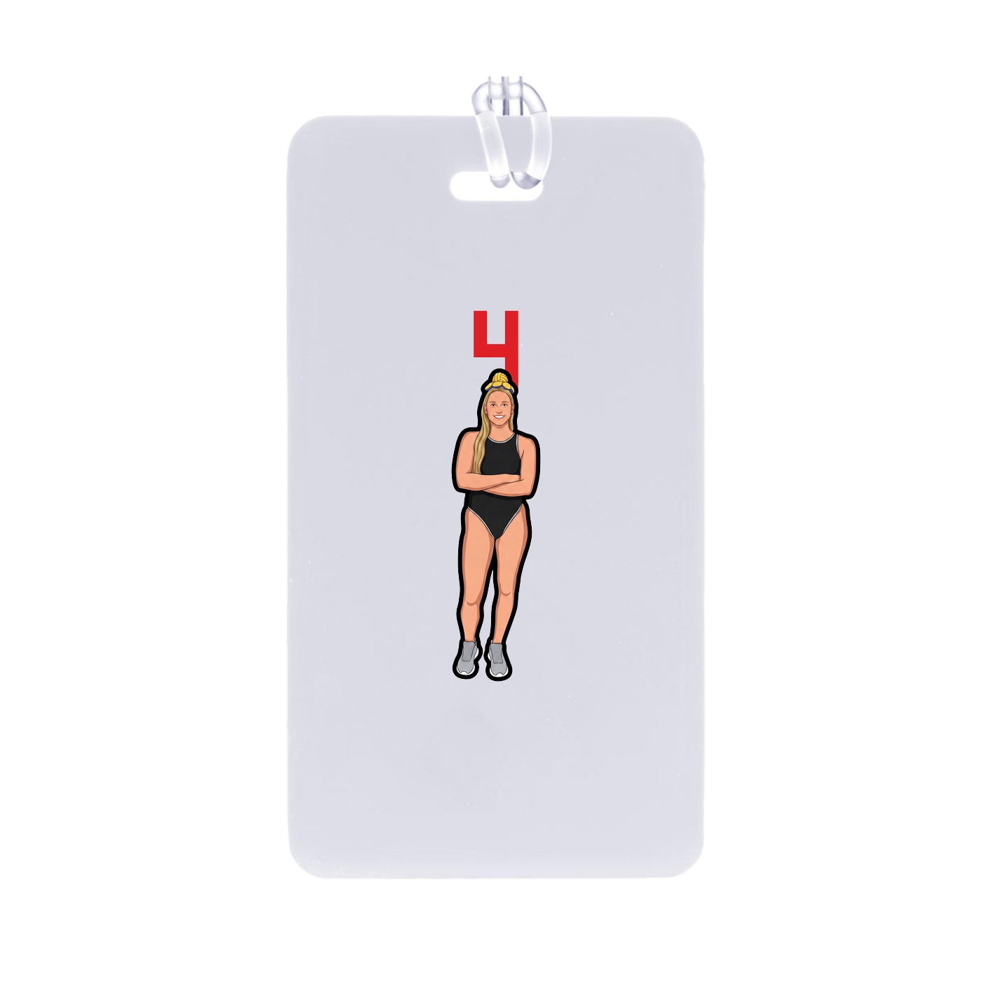 Bag Tag — Number Top in Classic