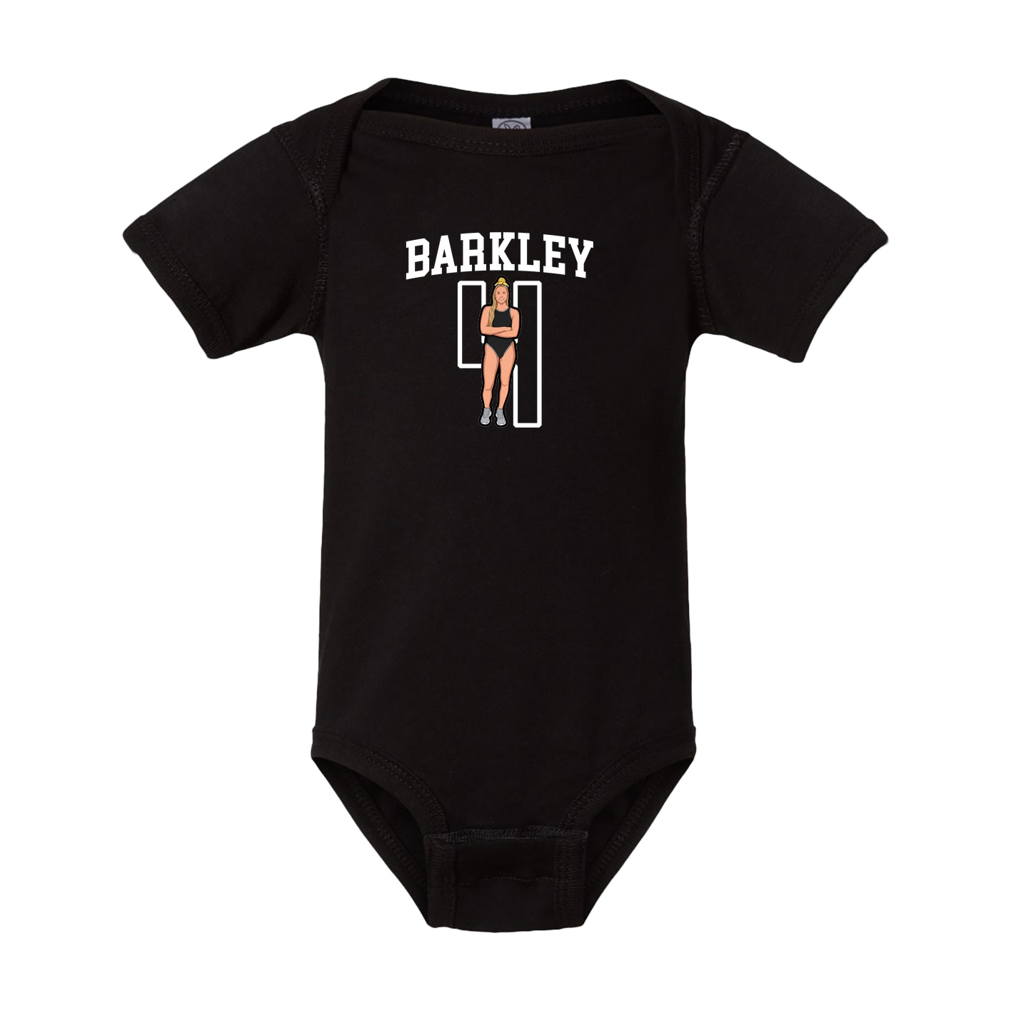 Baby Onesie — Shirsey in Black