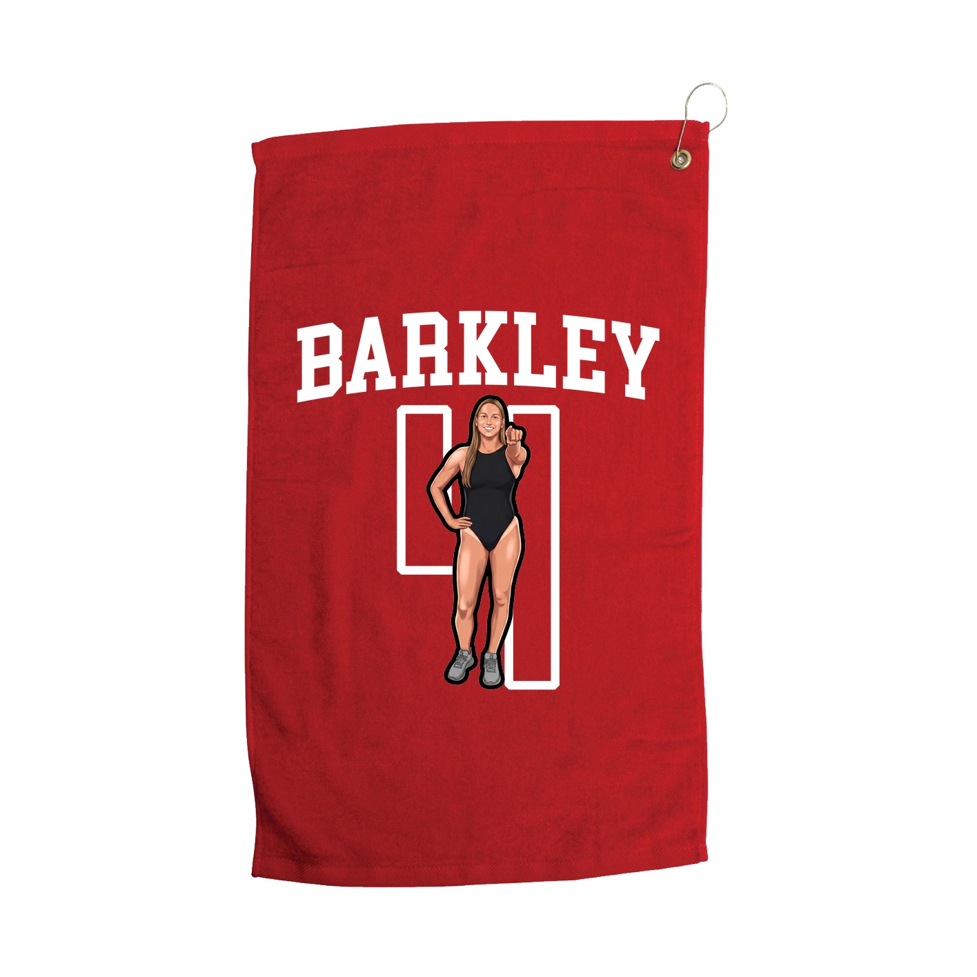 Golf Towel — Shirsey in Red