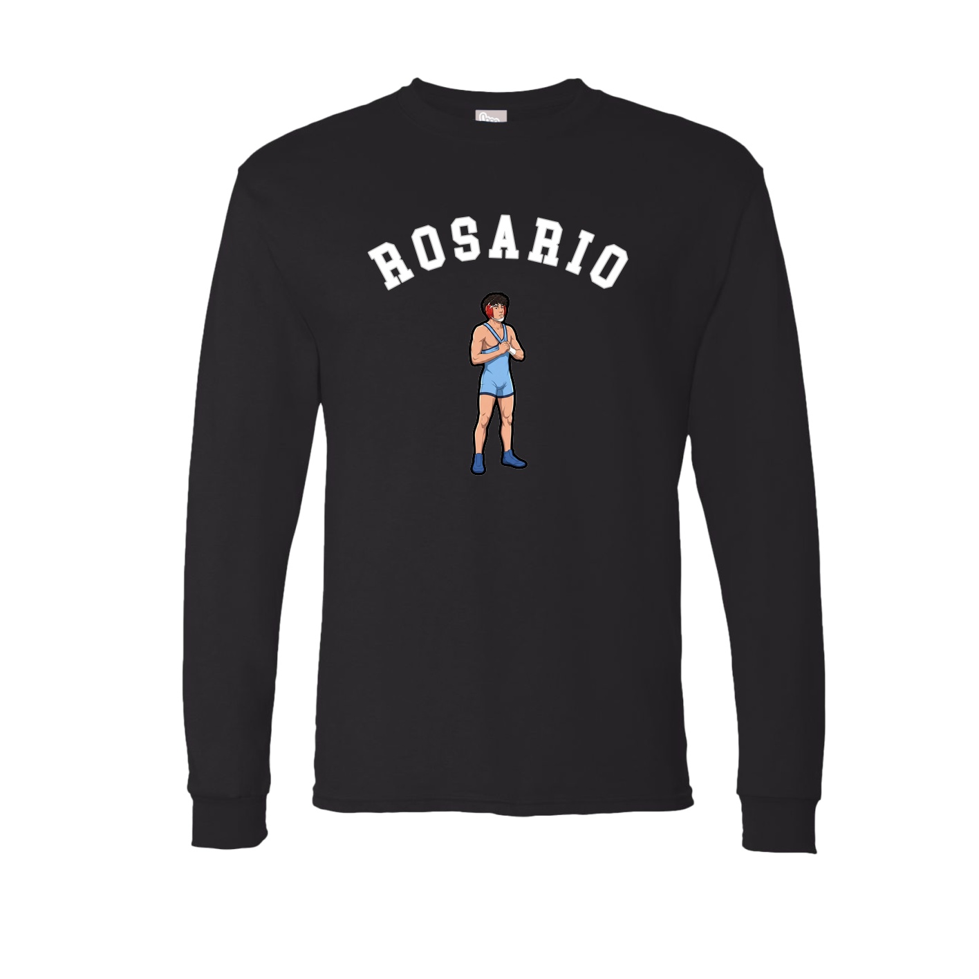 Long Sleeve Tee — Shirsey Arch in Black