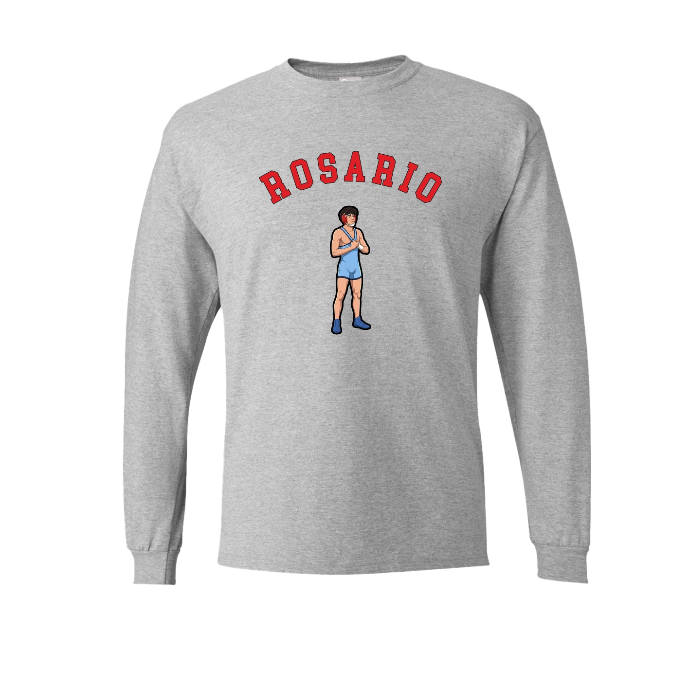 Long Sleeve Tee — Shirsey Arch in Grey