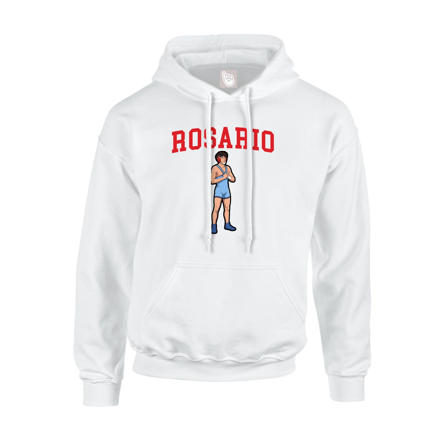 Hoodie — Shirsey in White