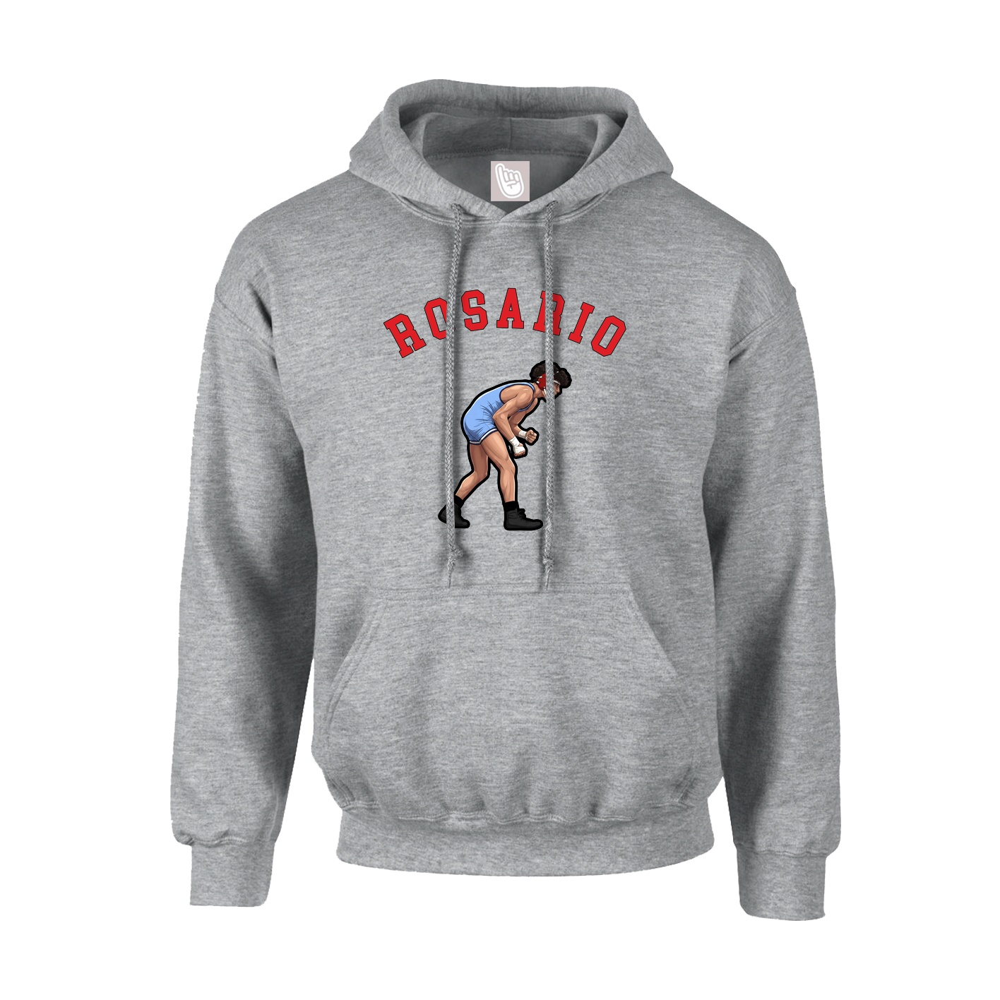 Youth Hoodie — Shirsey Arch in Grey