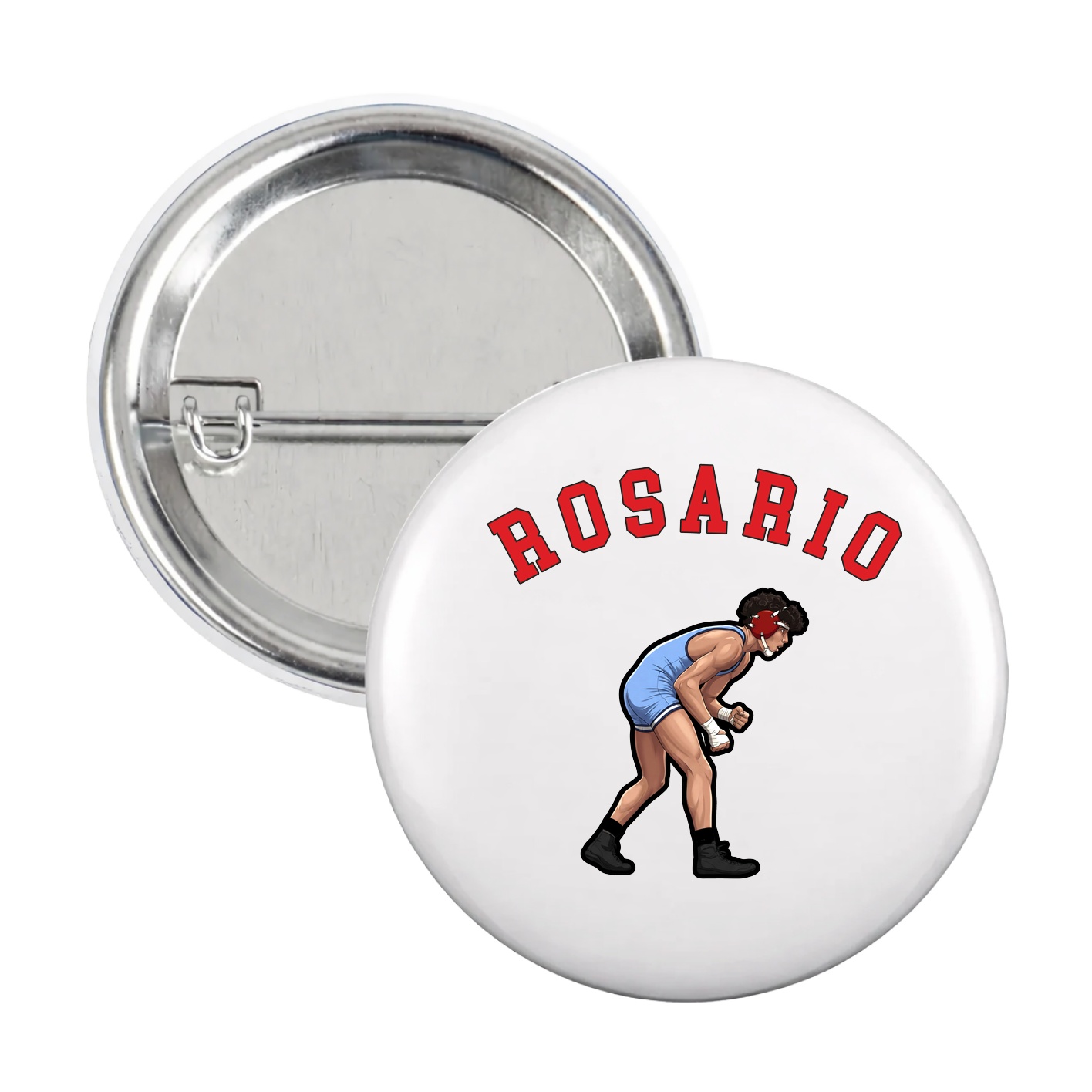 Game Day Button — Shirsey Arch in White