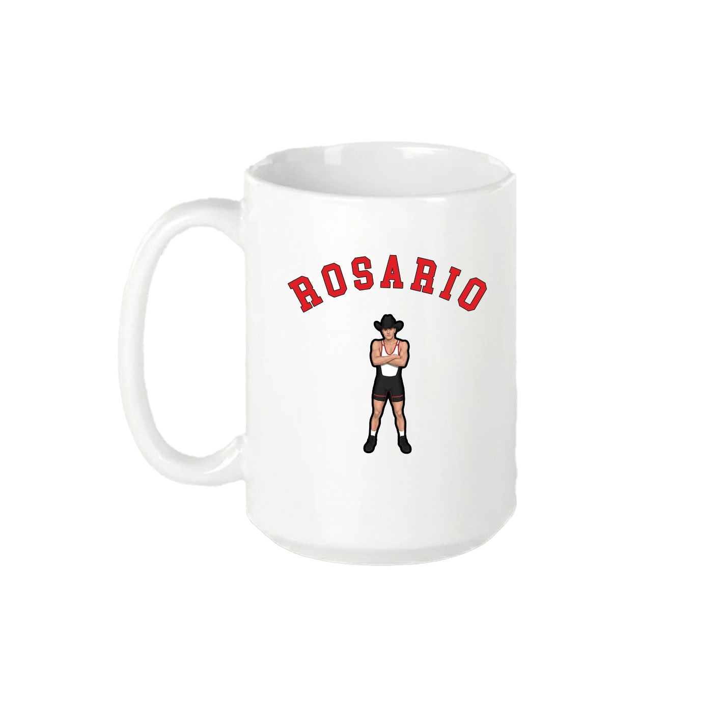15oz Coffee Mug — Shirsey Arch in White