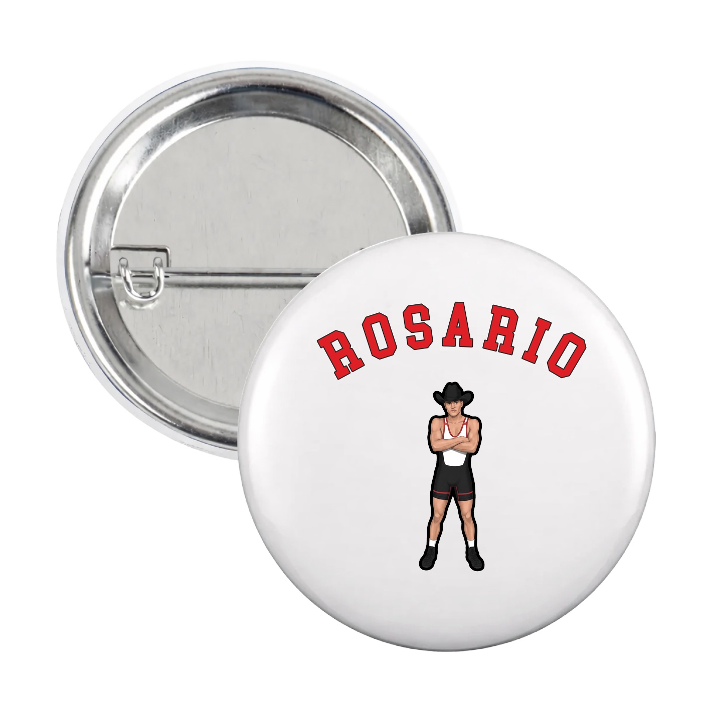 Game Day Button — Shirsey Arch in White