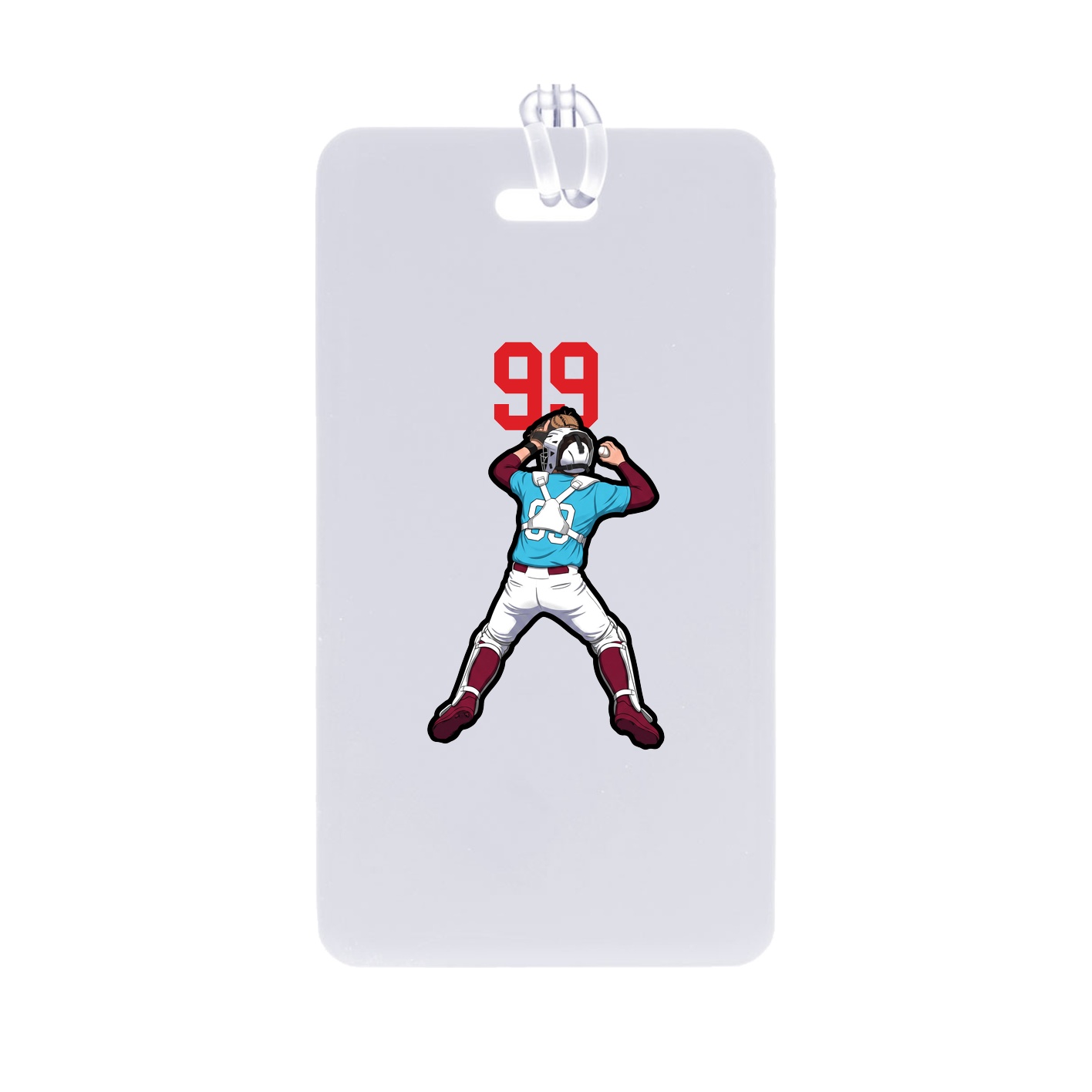 Bag Tag — Number Top in Classic