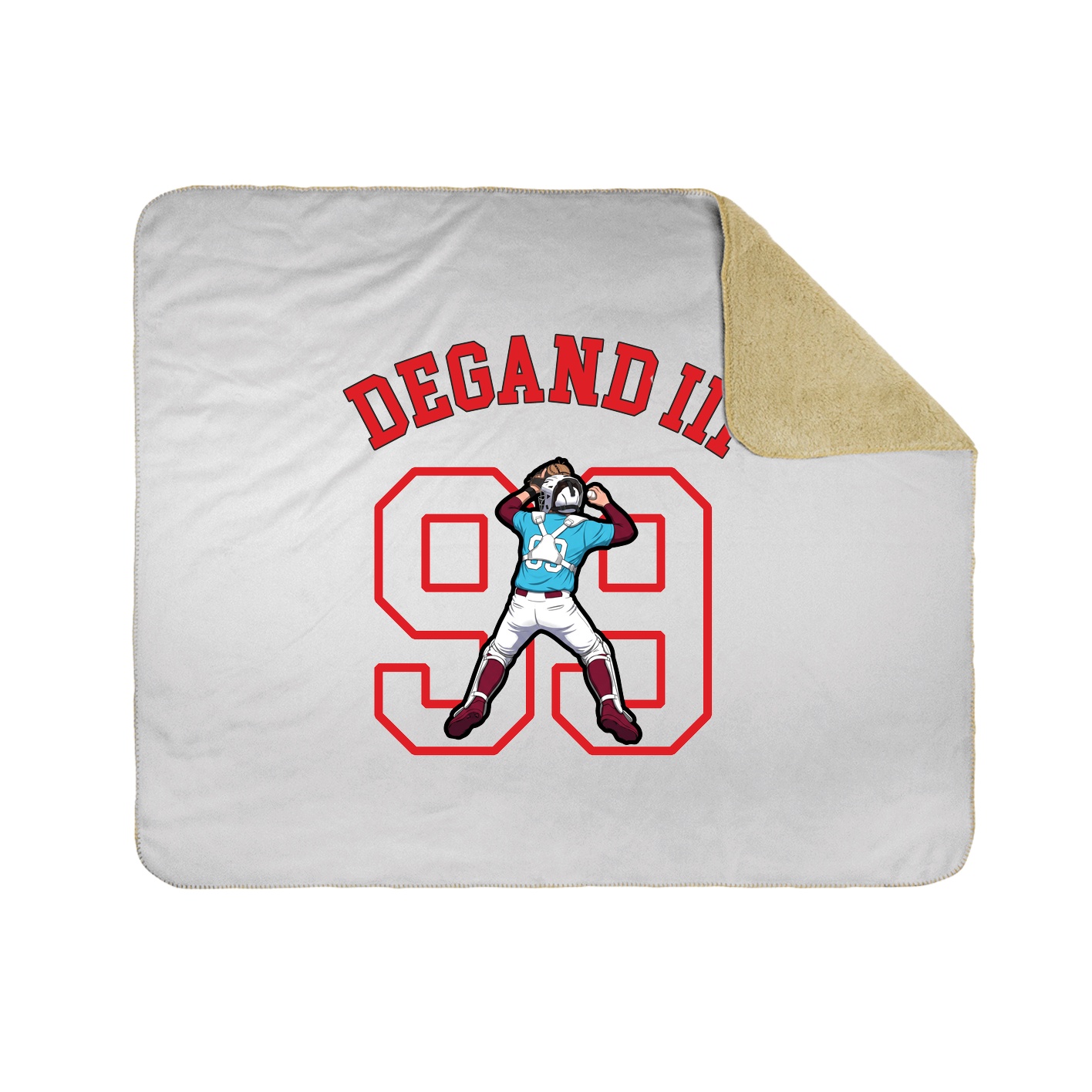Throw Blanket — Shirsey Arch in White