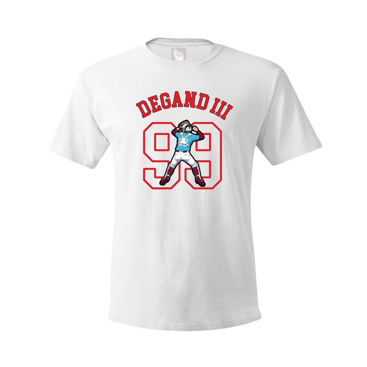 Youth Tee — Shirsey Arch in White