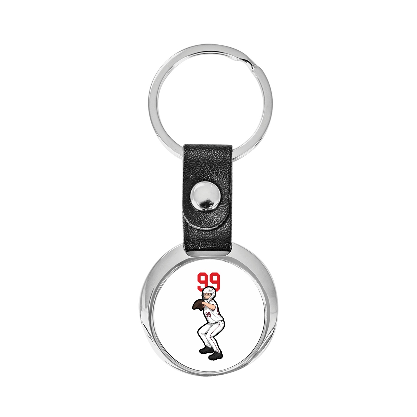 Key Chain — Number Top in Classic