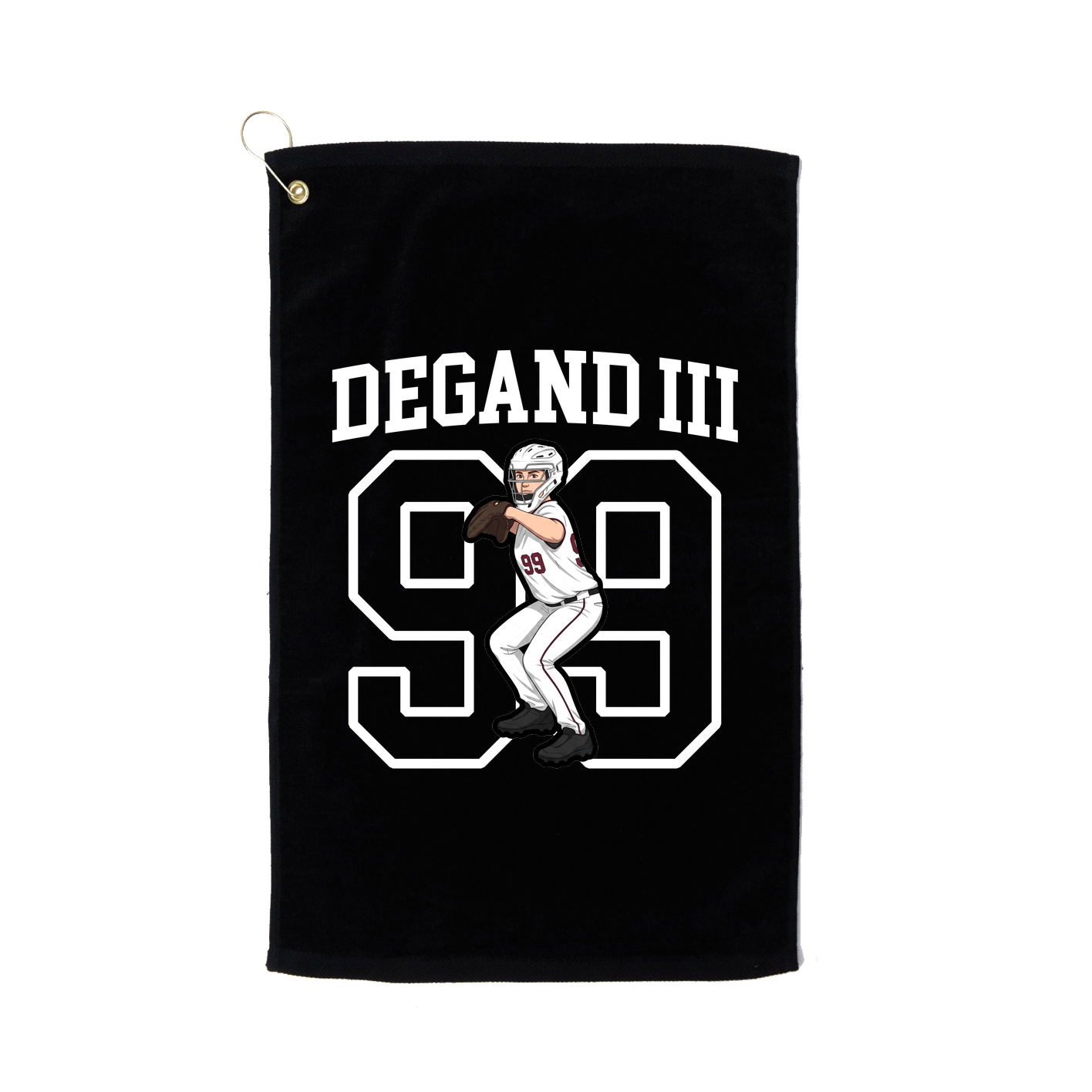 Golf Towel — Shirsey in Black