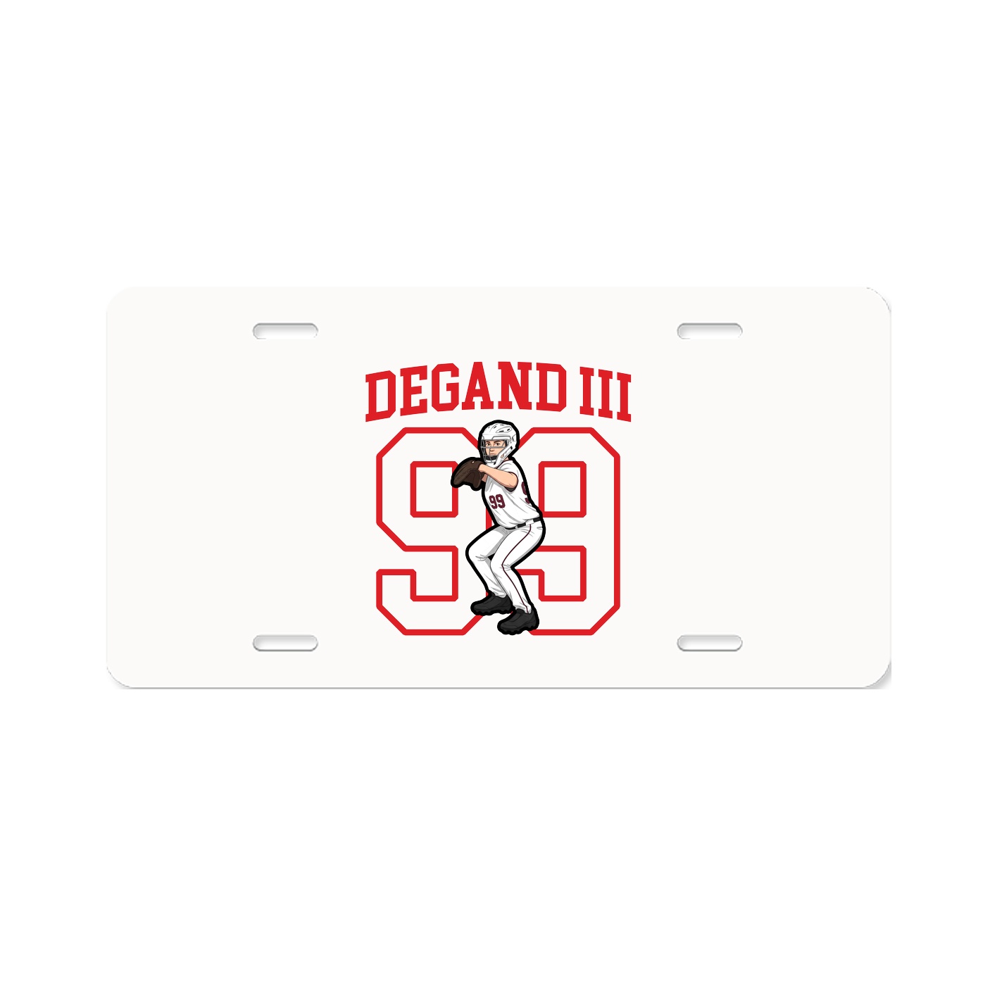 Aluminum License Plate