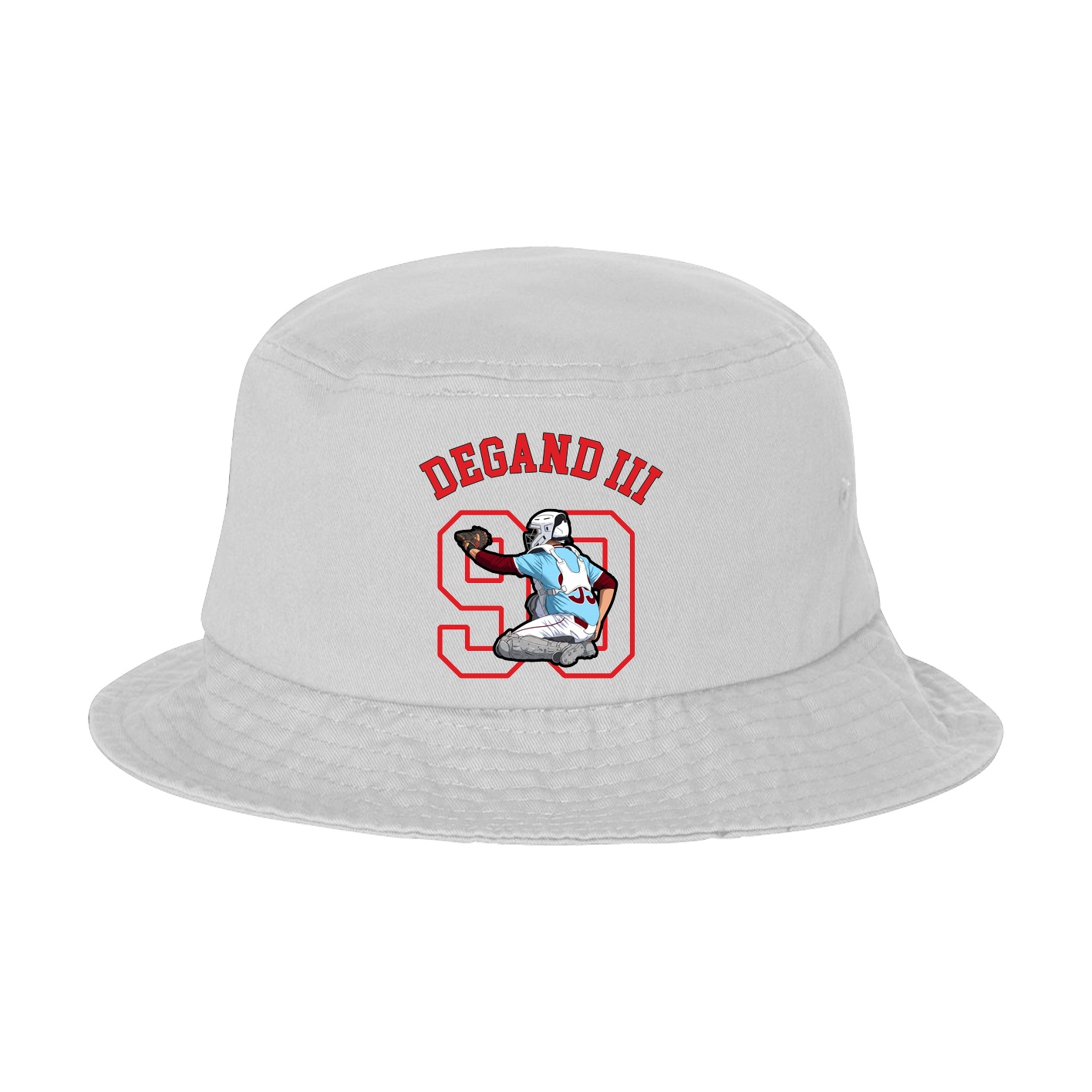 Bucket Cap — Shirsey Arch in White