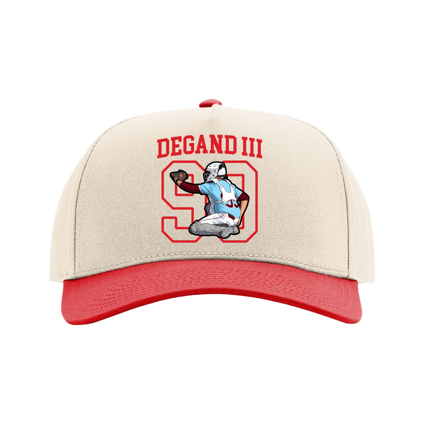 Full Fabric Five-Panel Champ Cap
