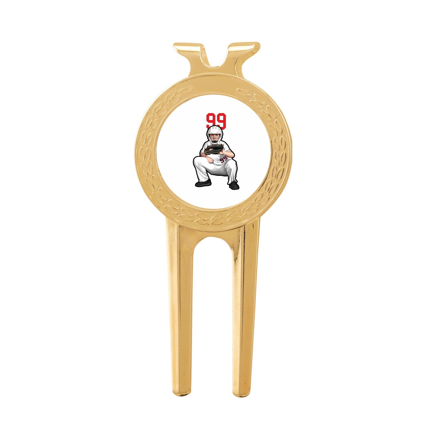 Divot Tool with Ball Marker — Number Top in Classic