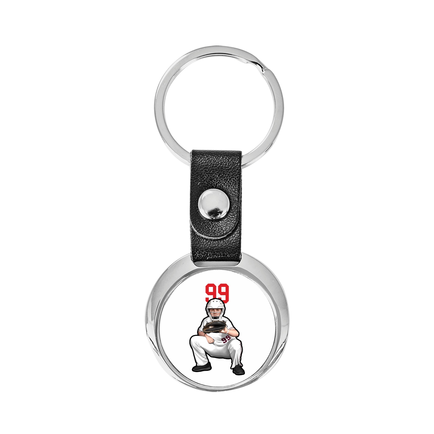 Key Chain — Number Top in Classic