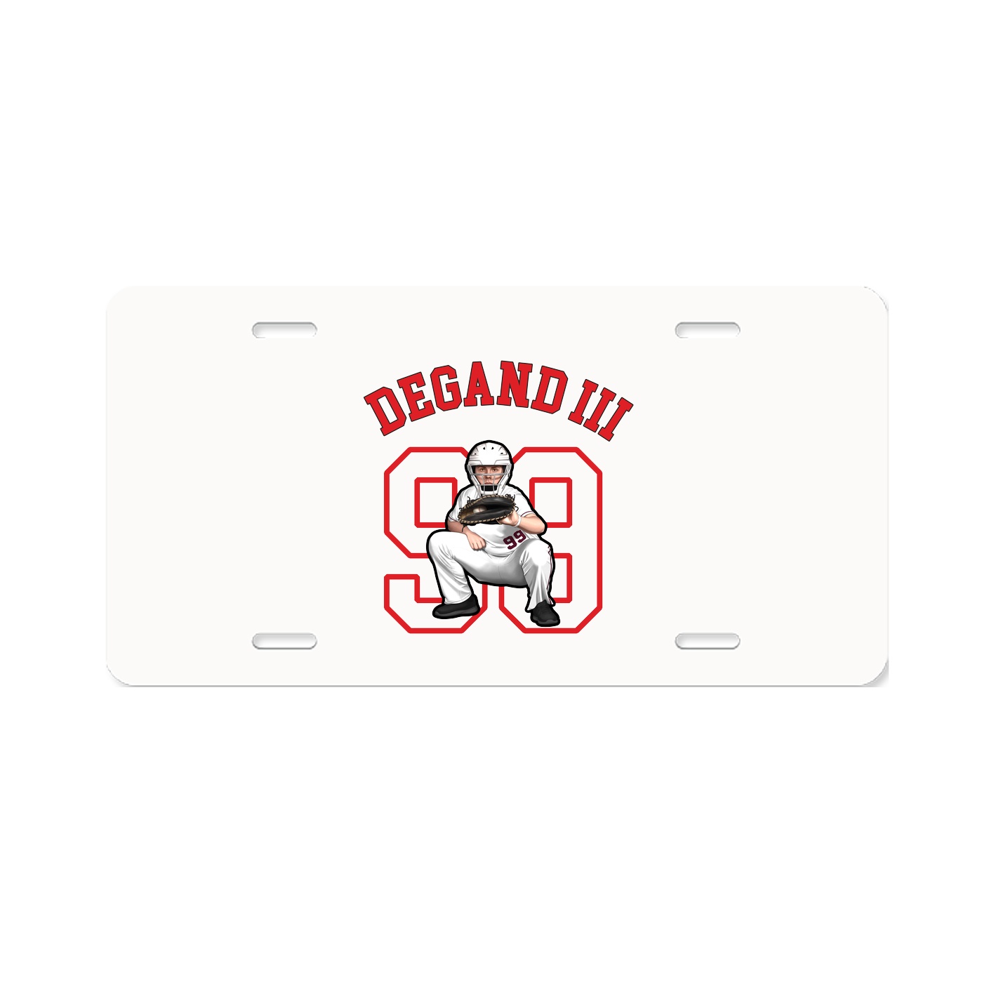 License Plate — Shirsey Arch in Classic