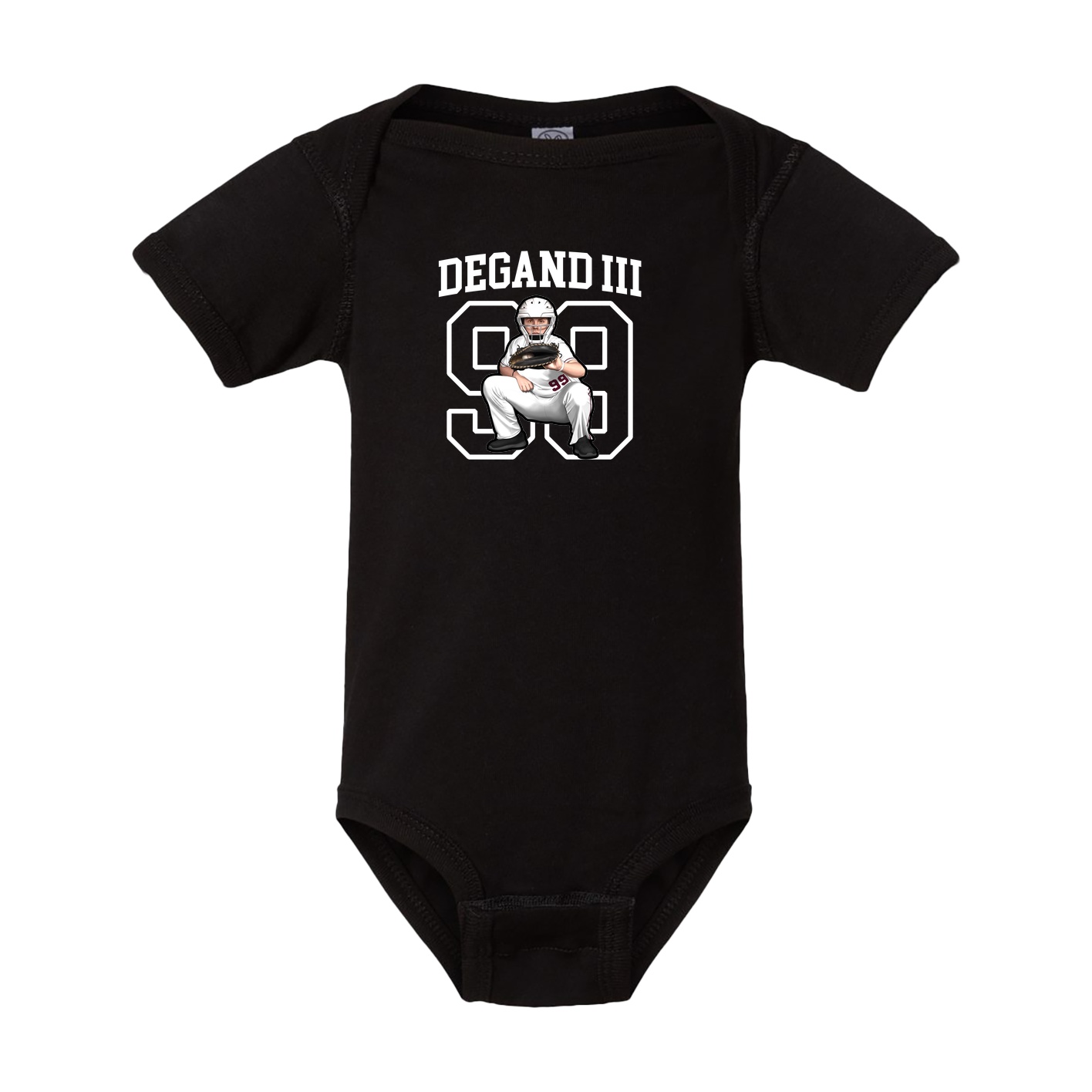 Baby Onesie — Shirsey in Black