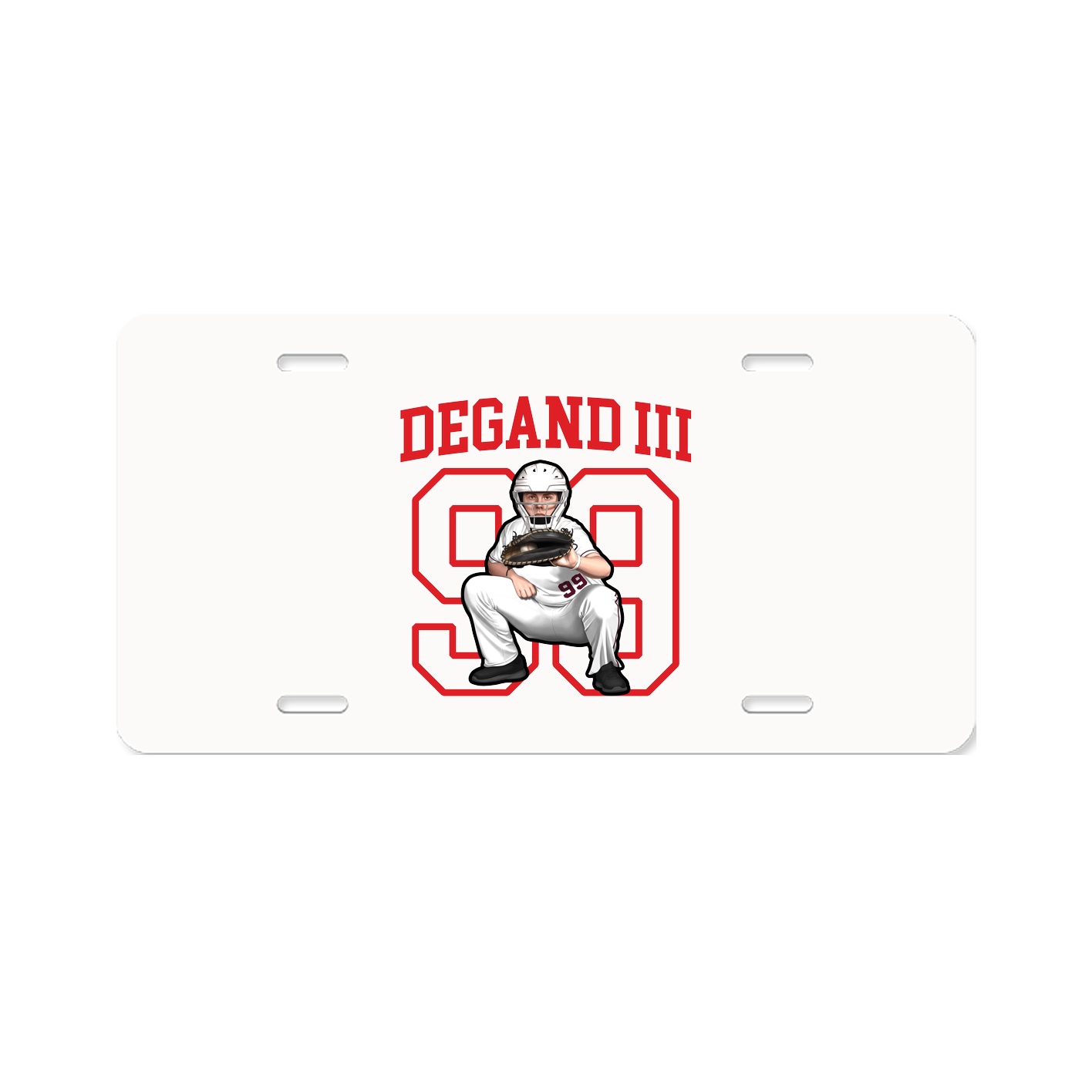 Aluminum License Plate
