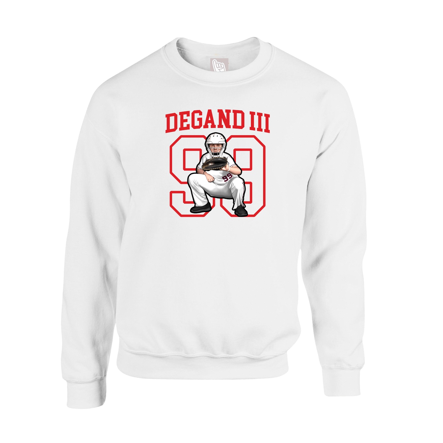 Fleece Crew — Shirsey in White