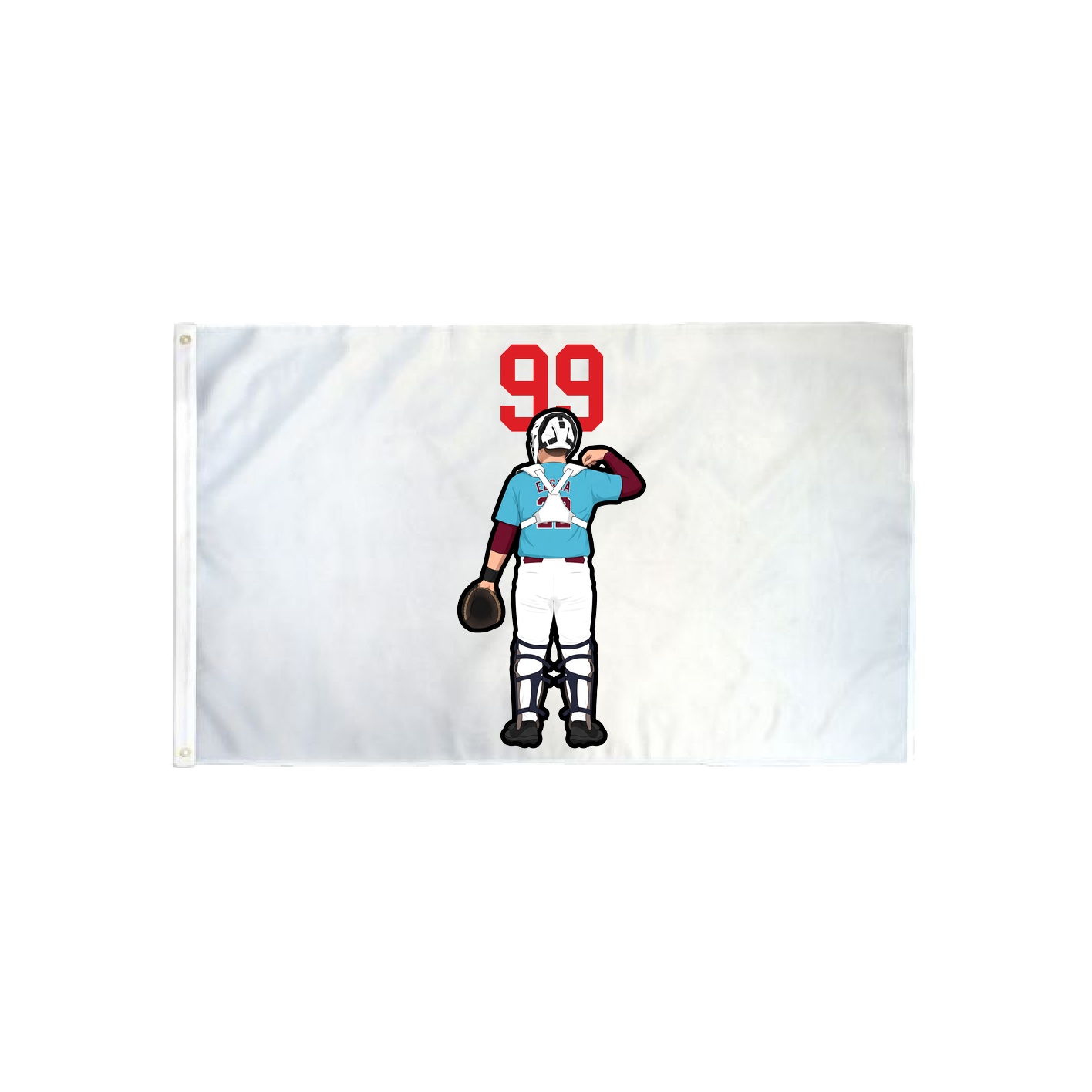 3x5 Flag — Number Top in Classic