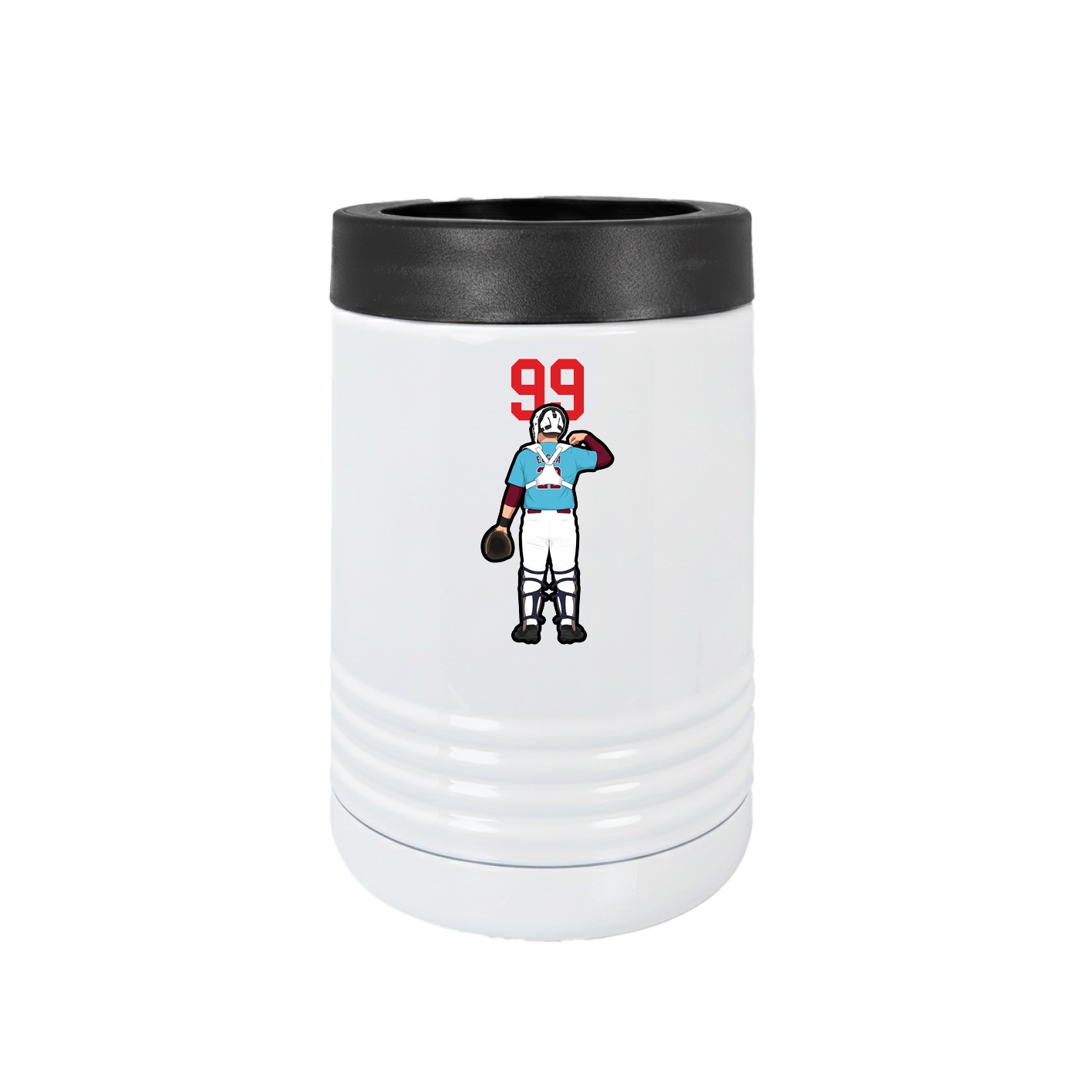 Beverage Holder — Number Top in White