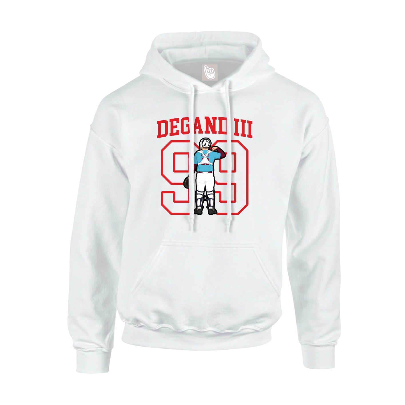 Hoodie — Shirsey in White