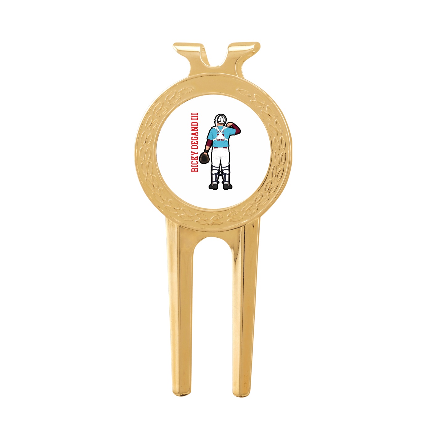 Divot Tool with Ball Marker — Name Vertical in Classic