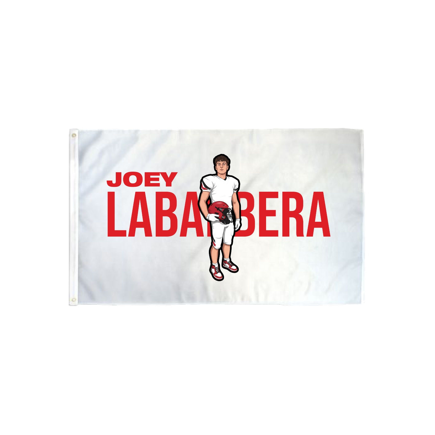3x5 Flag — Player Name in Classic