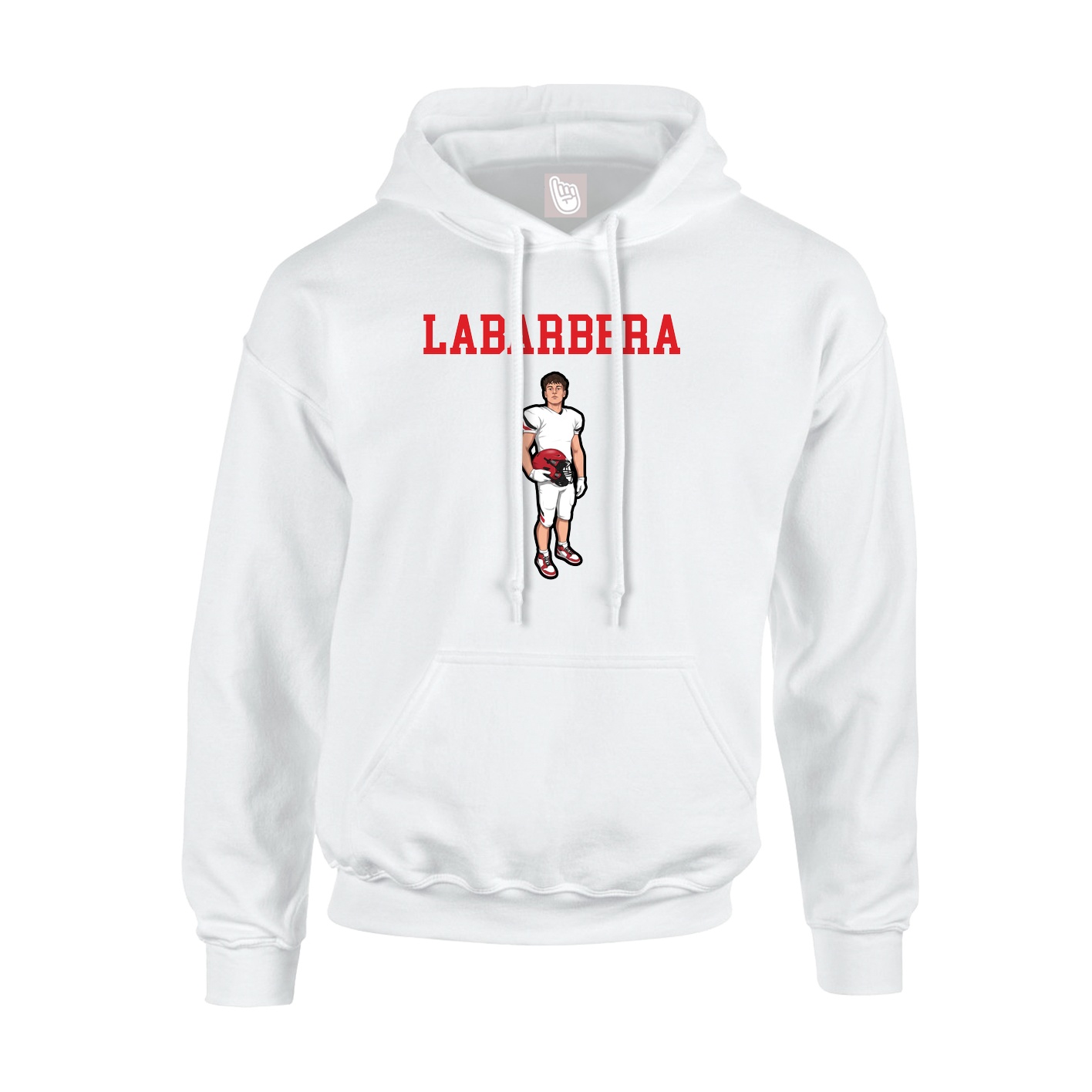 Youth Hoodie — Shirsey in White