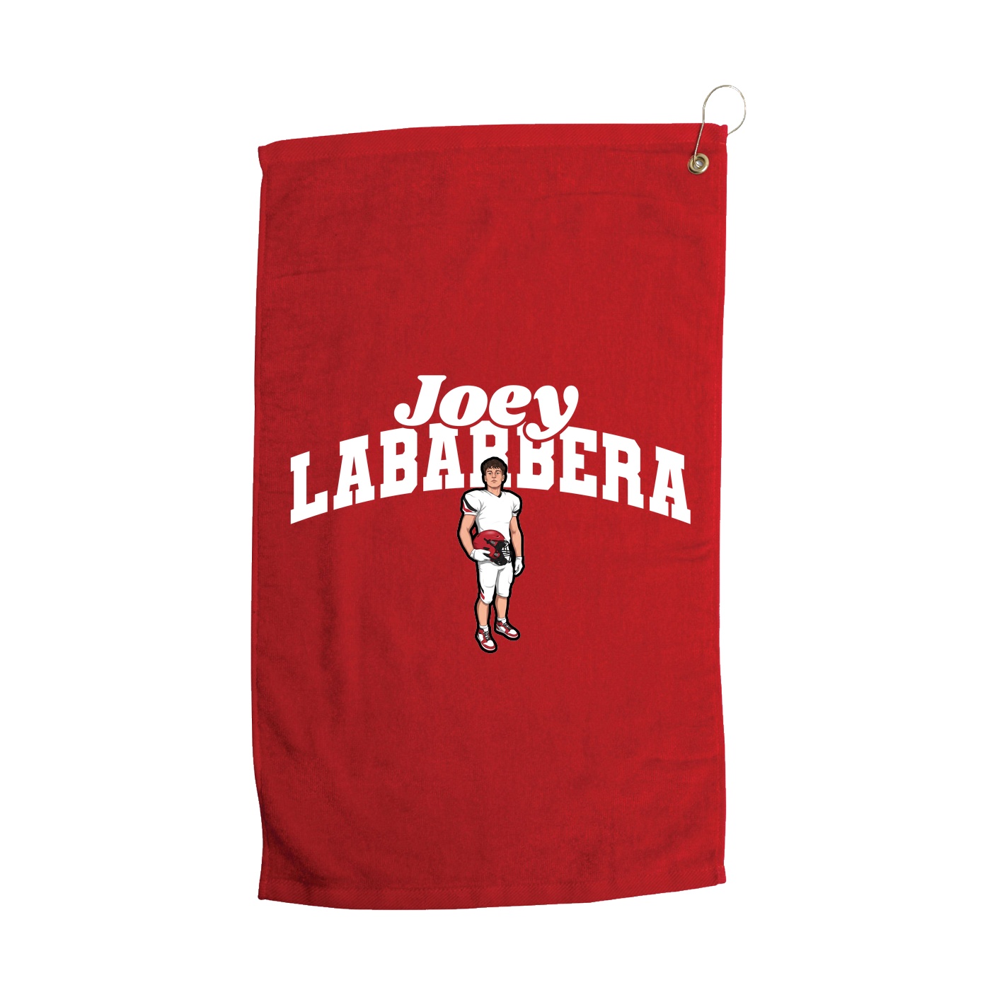 Golf Towel — Signature Arch in Red
