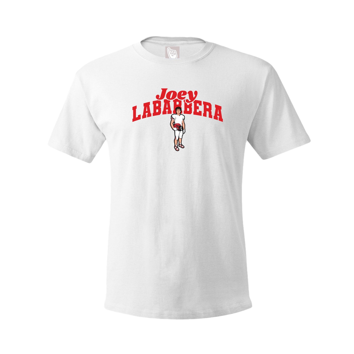 Youth Tee — Signature Arch in White