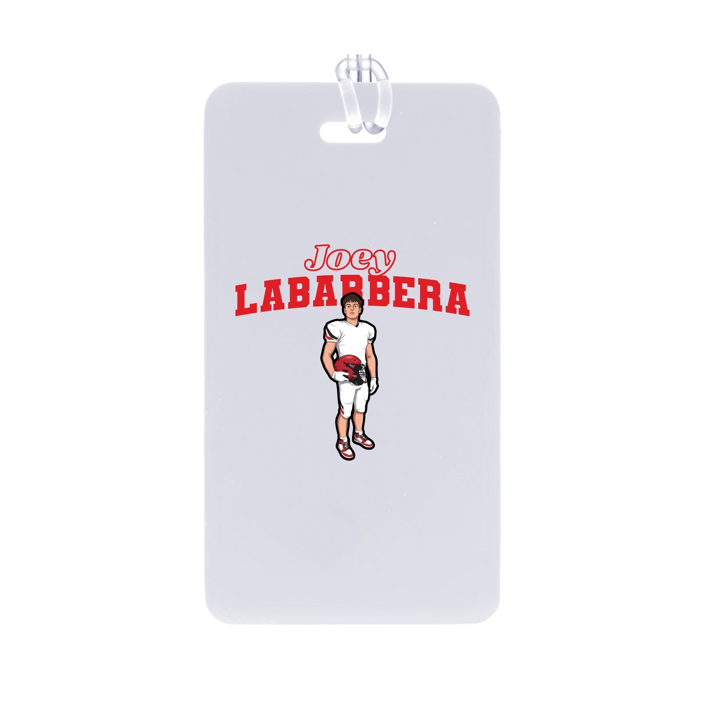 Bag Tag — Name Arch in Classic