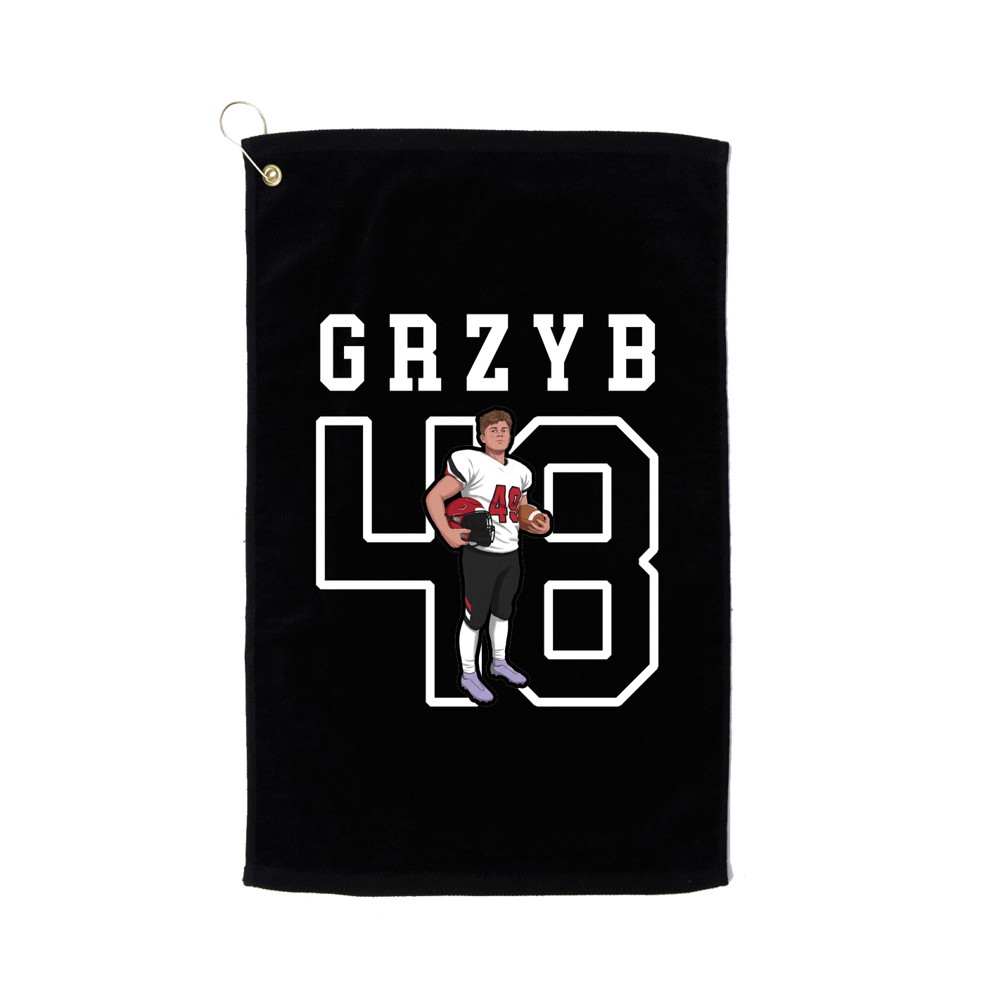 Golf Towel — Shirsey in Black