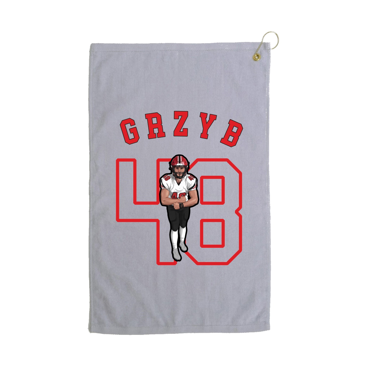 Golf Towel — Shirsey Arch in Grey